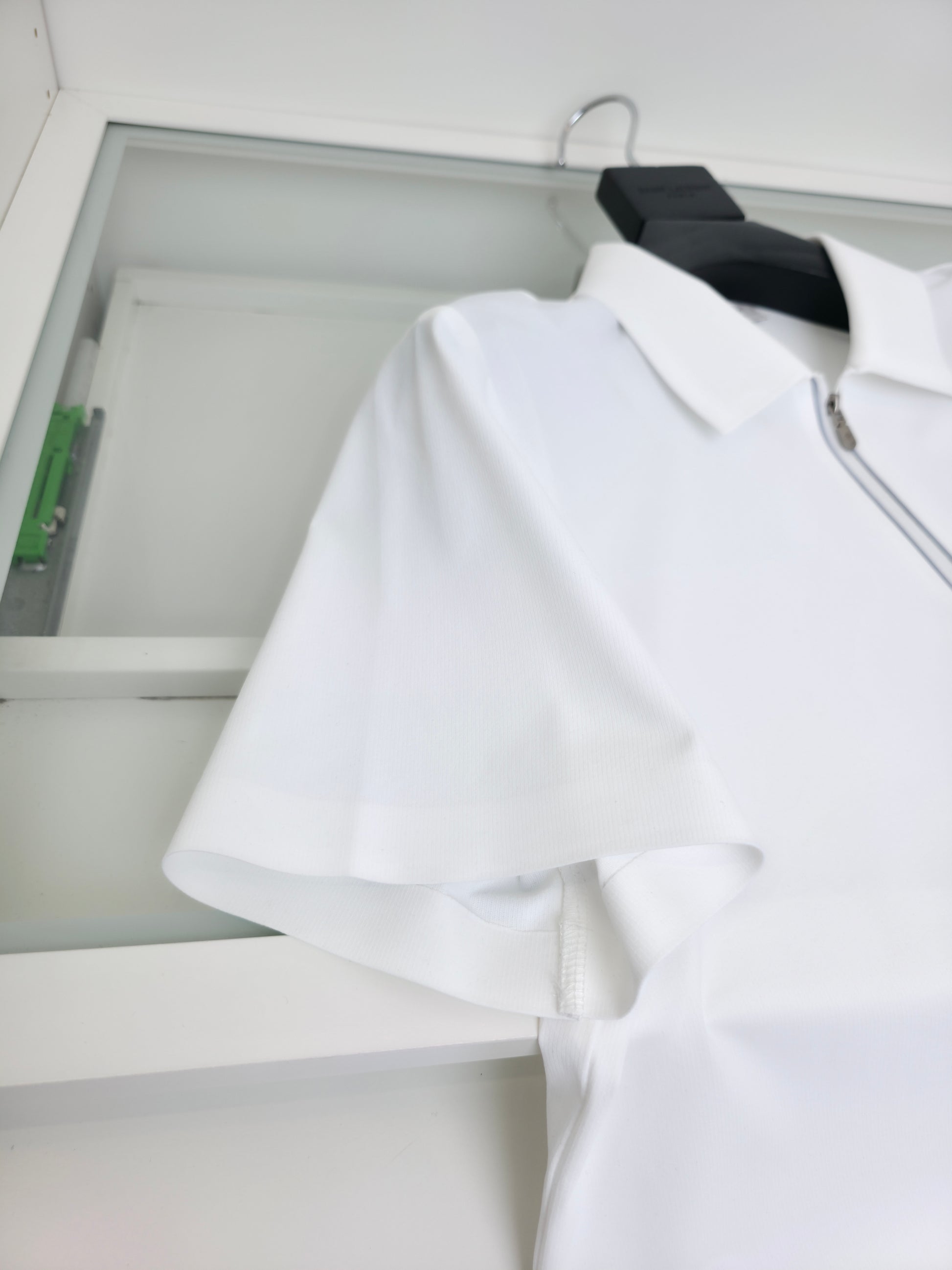 Black and White Polo - FashionHype.xyz