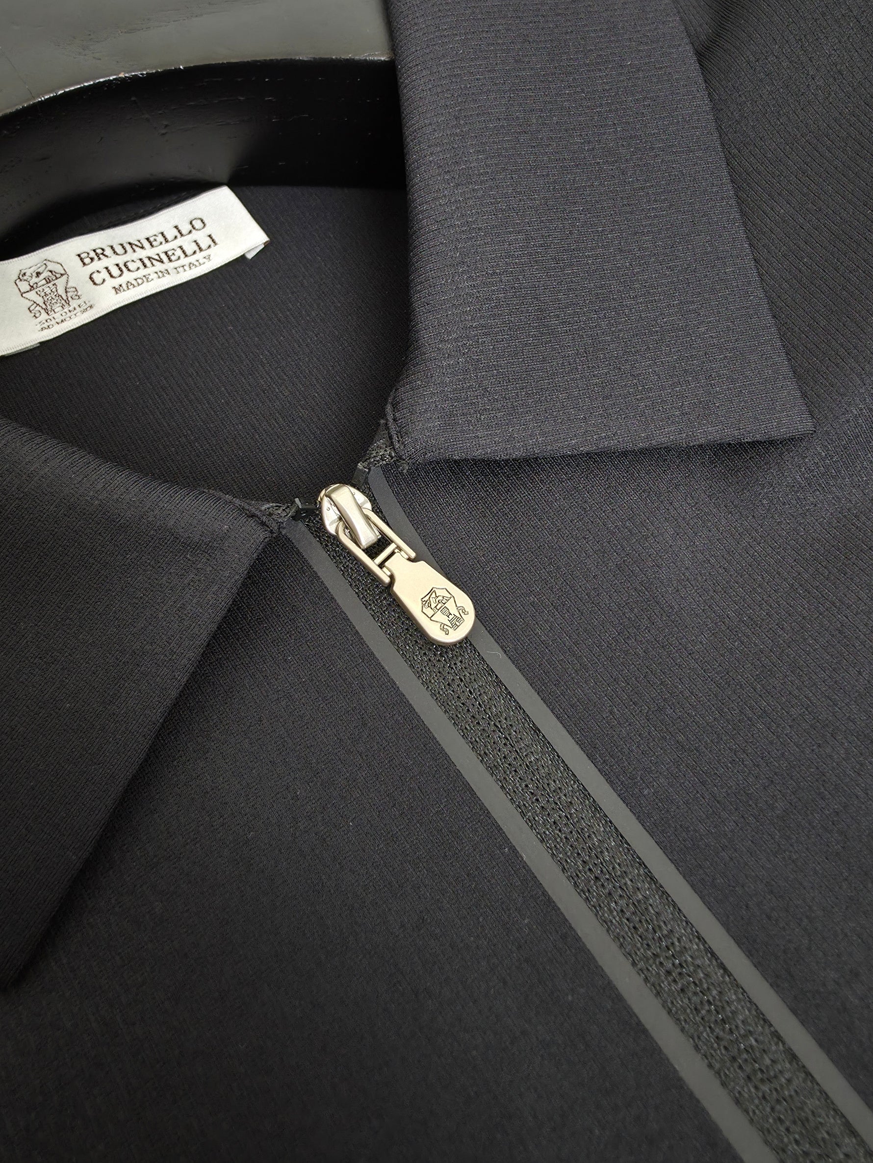 Black and White Polo - FashionHype.xyz