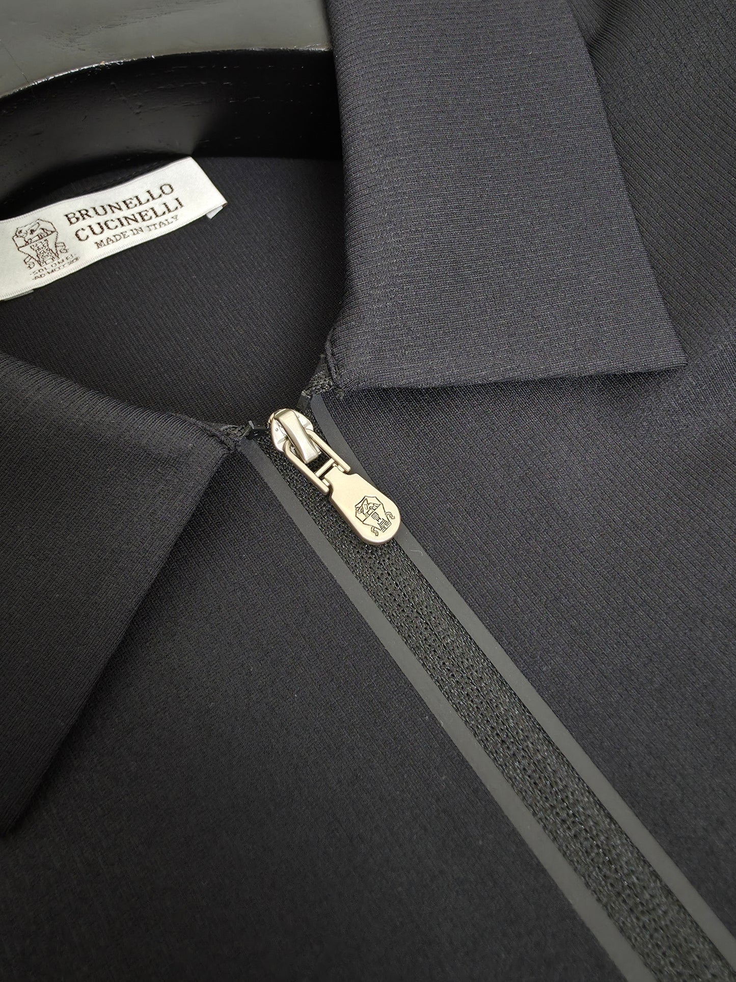 Black and White Polo - FashionHype.xyz