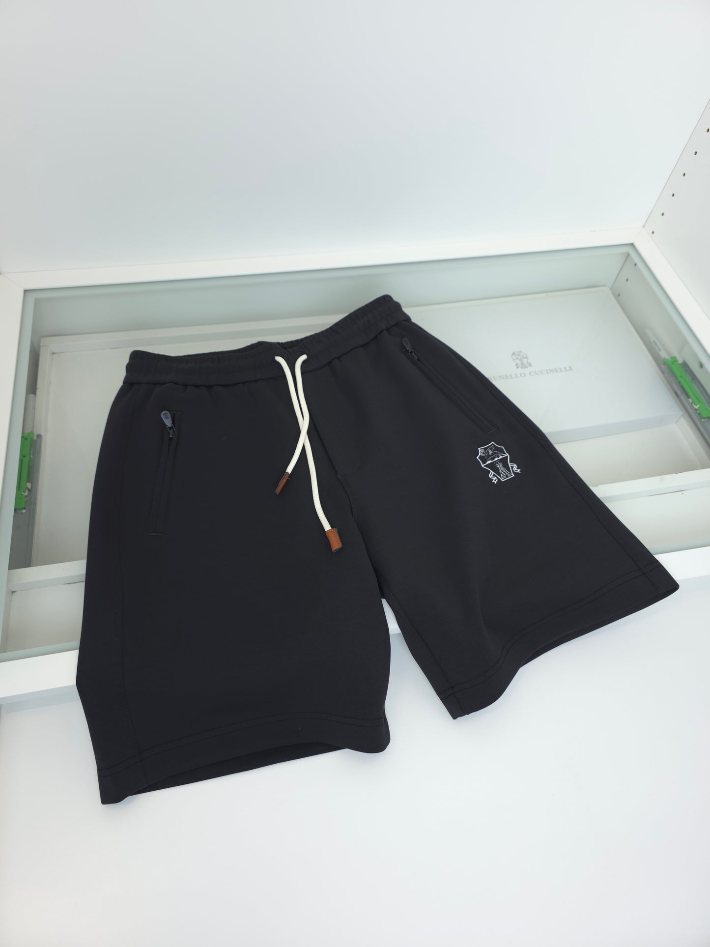 White and Black Short