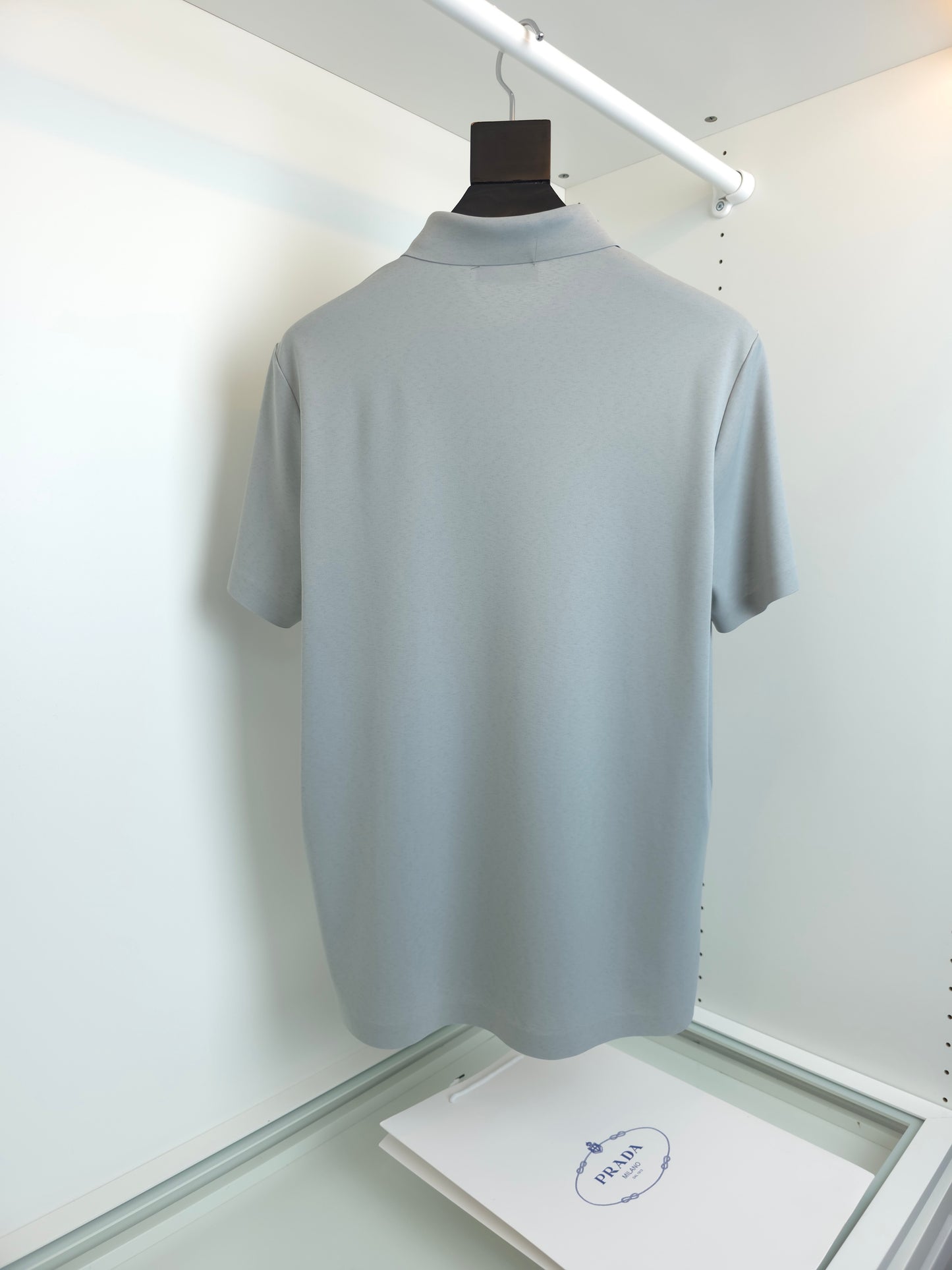 Grey and Black Polo