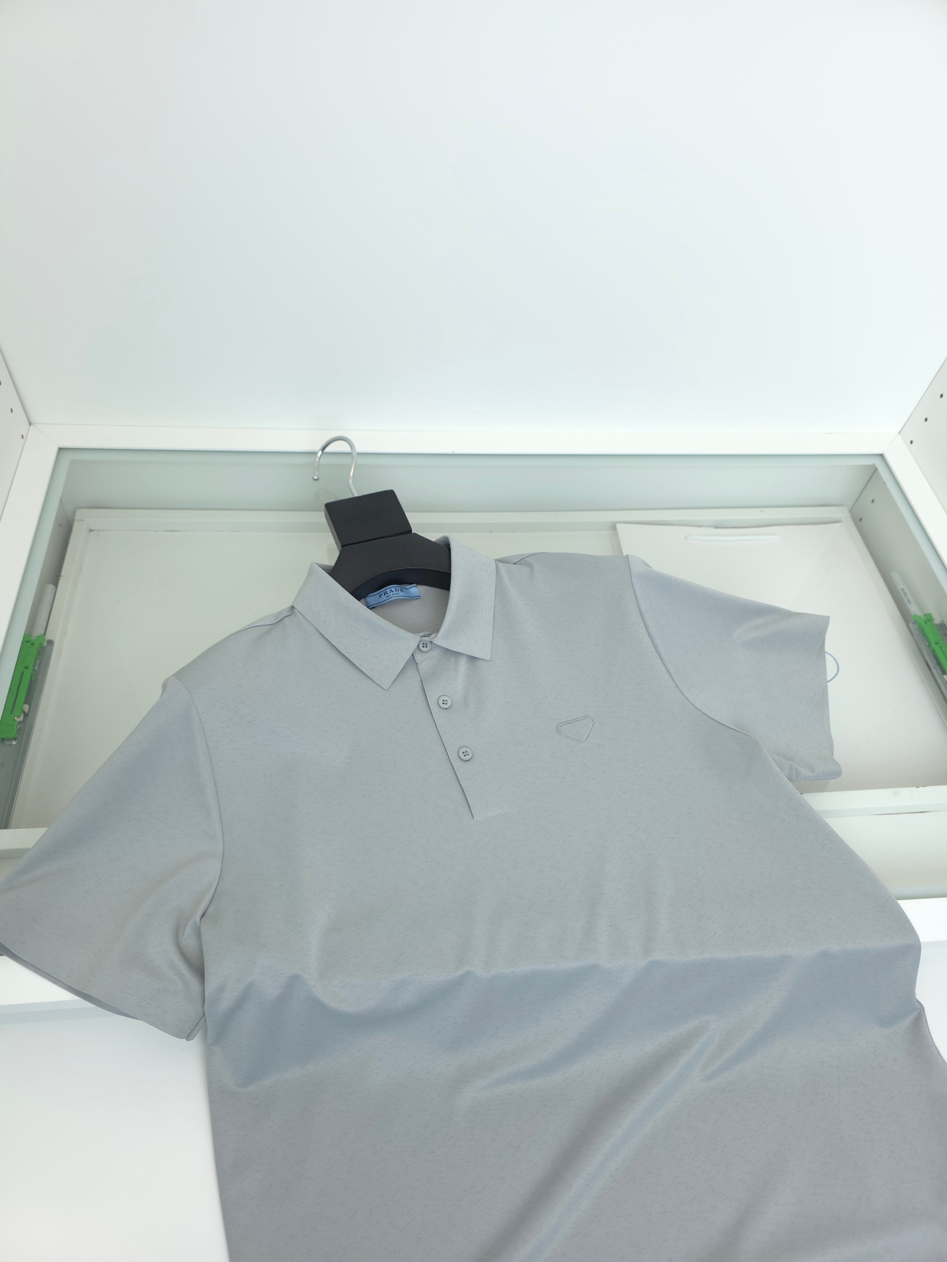 Grey and Black Polo