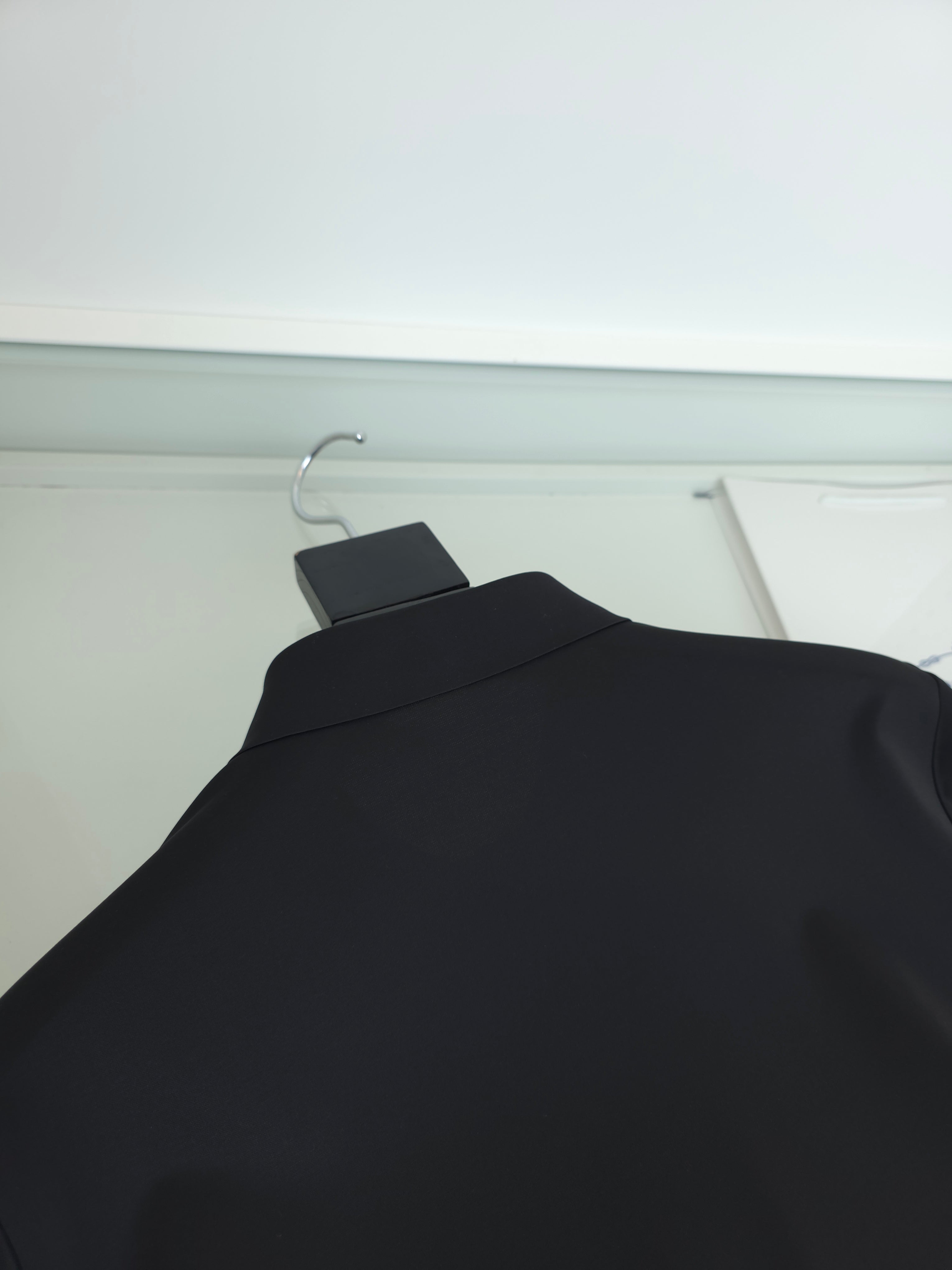 Grey and Black Polo