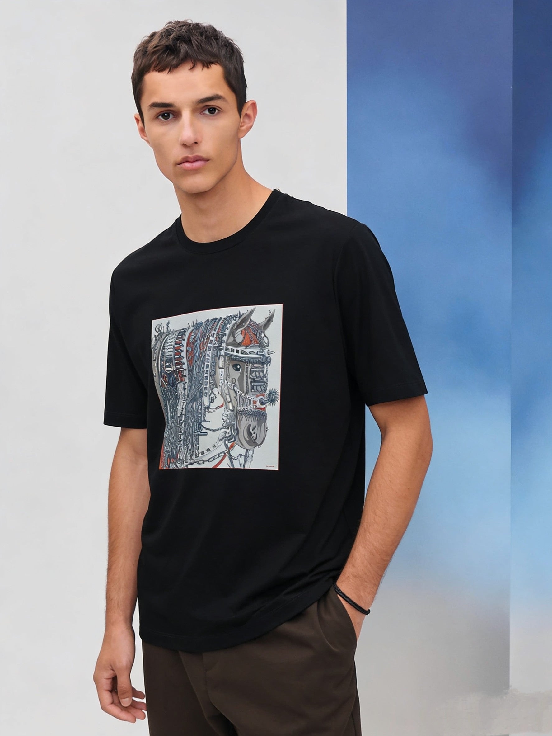 Black and White T-shirt