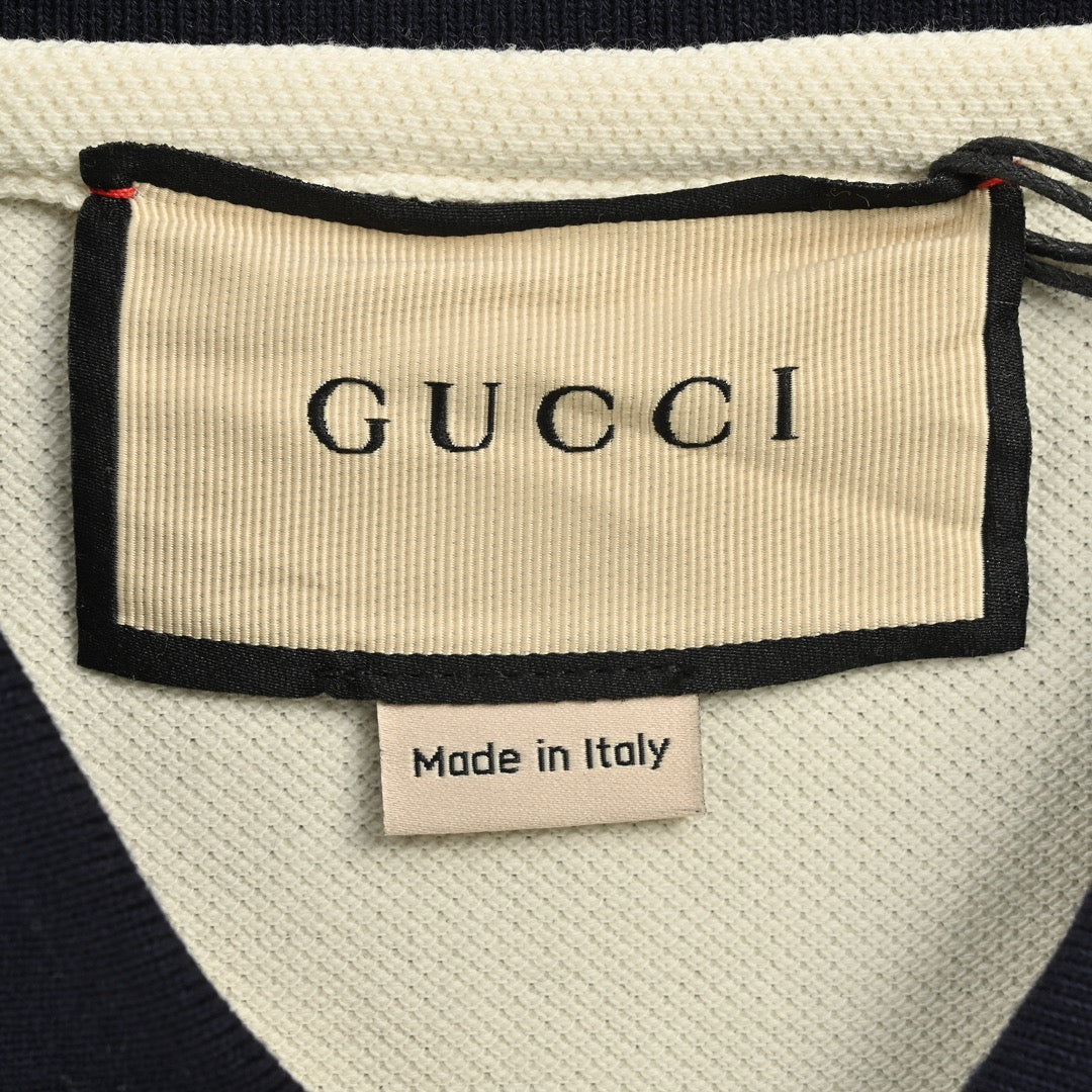 Cream white Polo - FashionHype.xyz