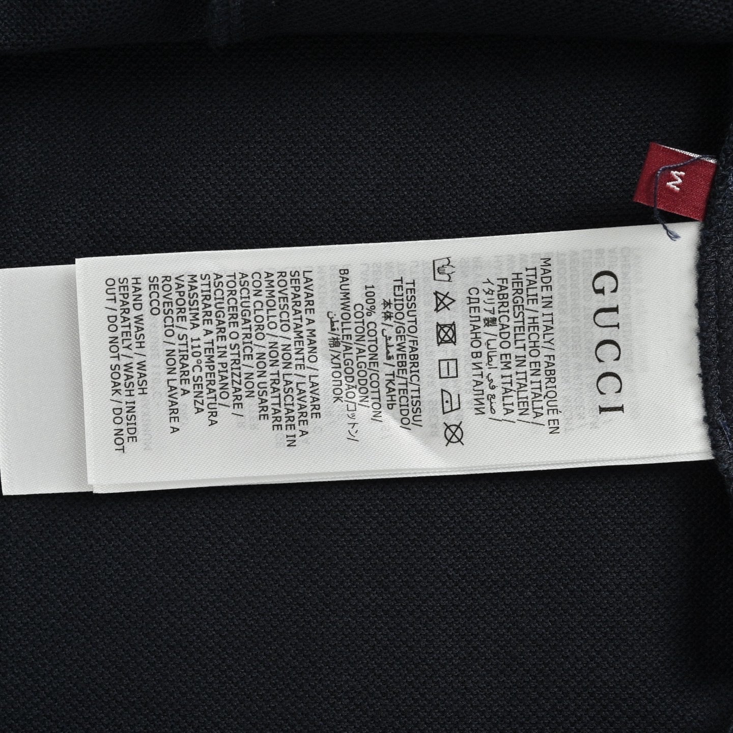 Black and white Polo