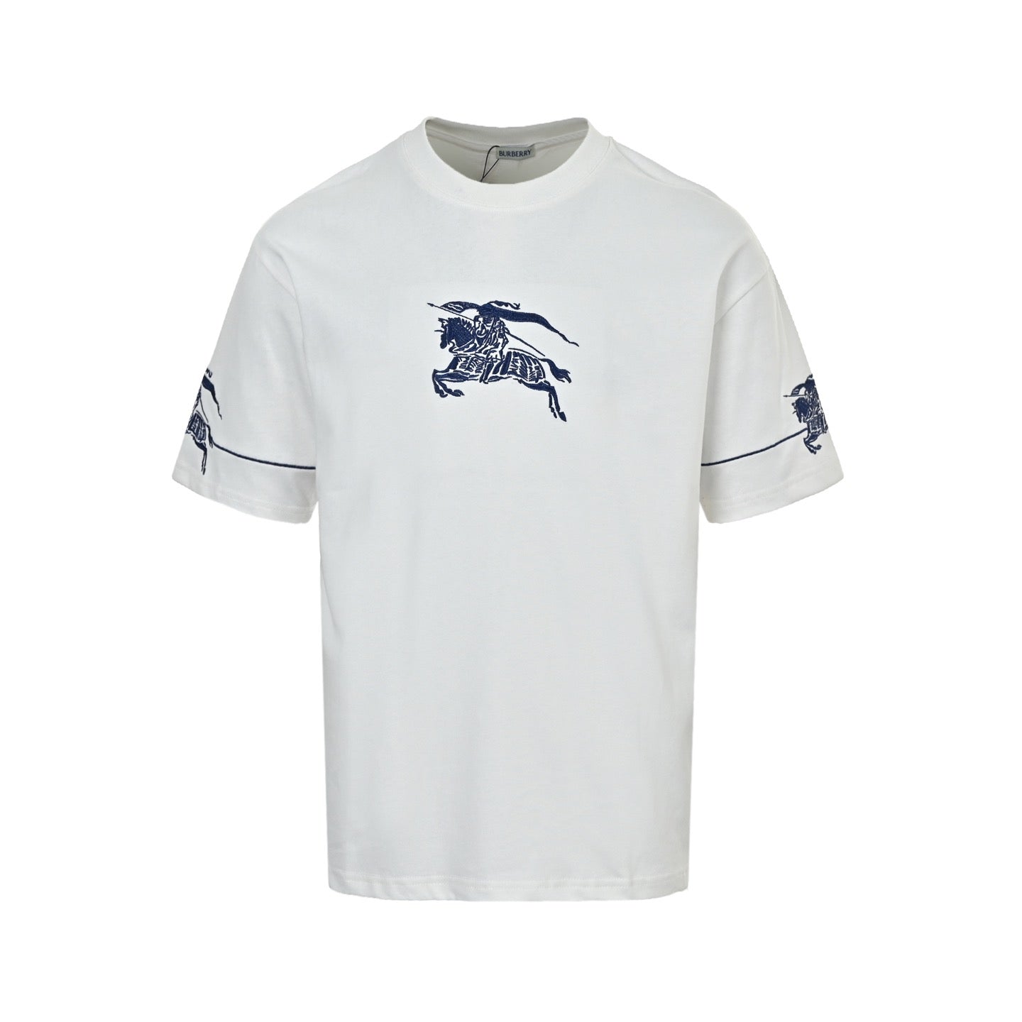 White and Black T-shirt