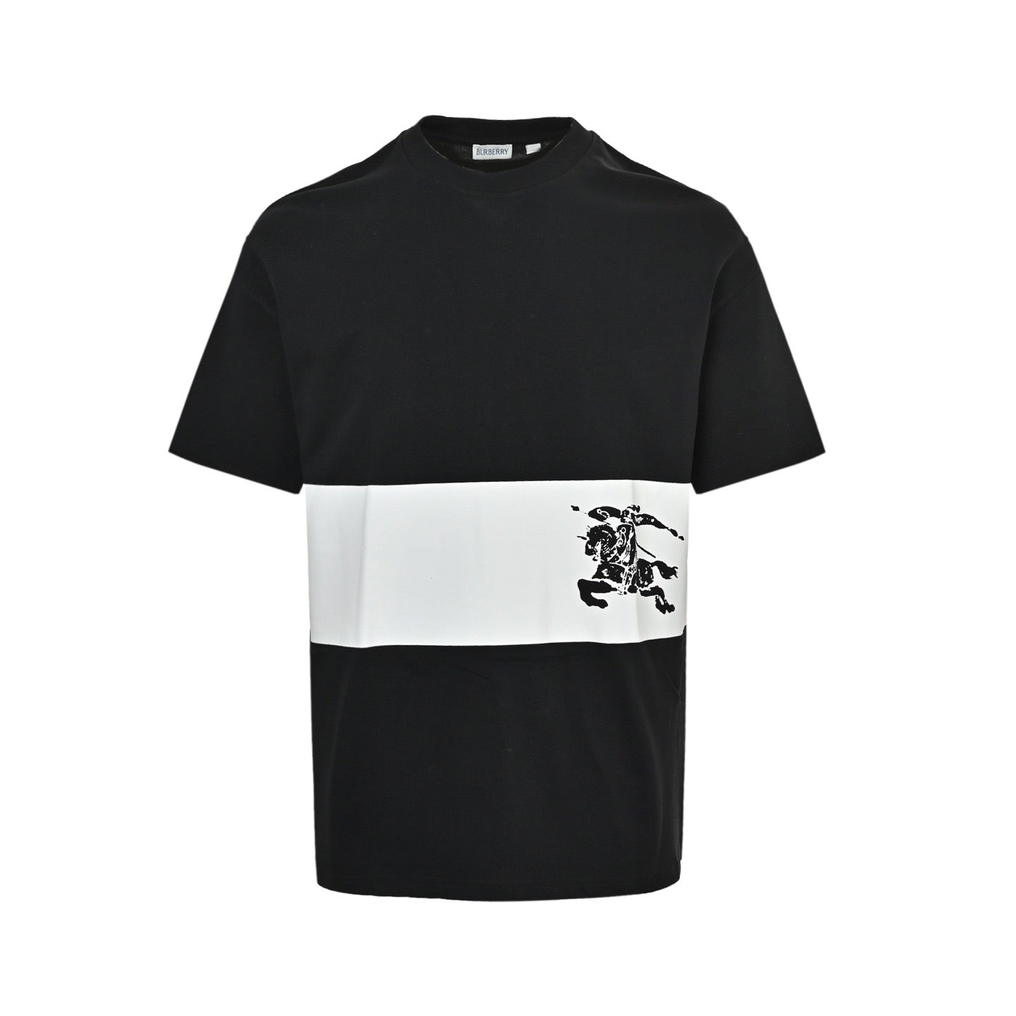 White and Black T-shirt