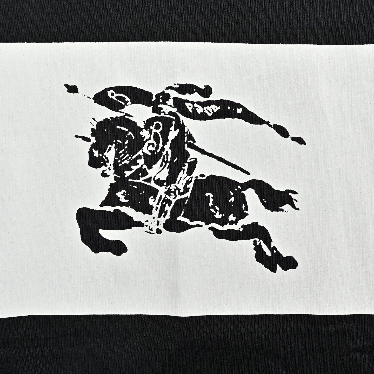 White and Black T-shirt