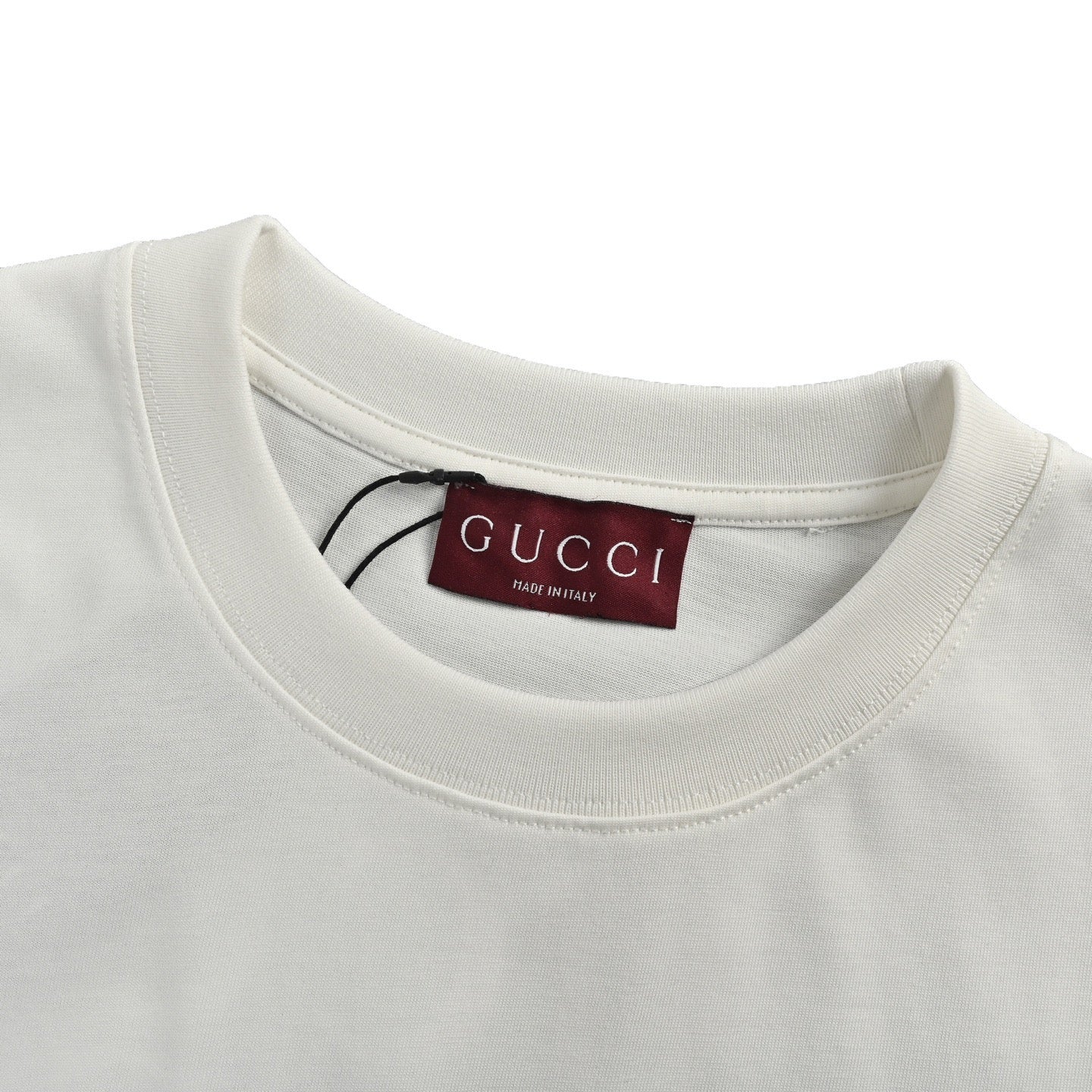 White and Black T-shirt