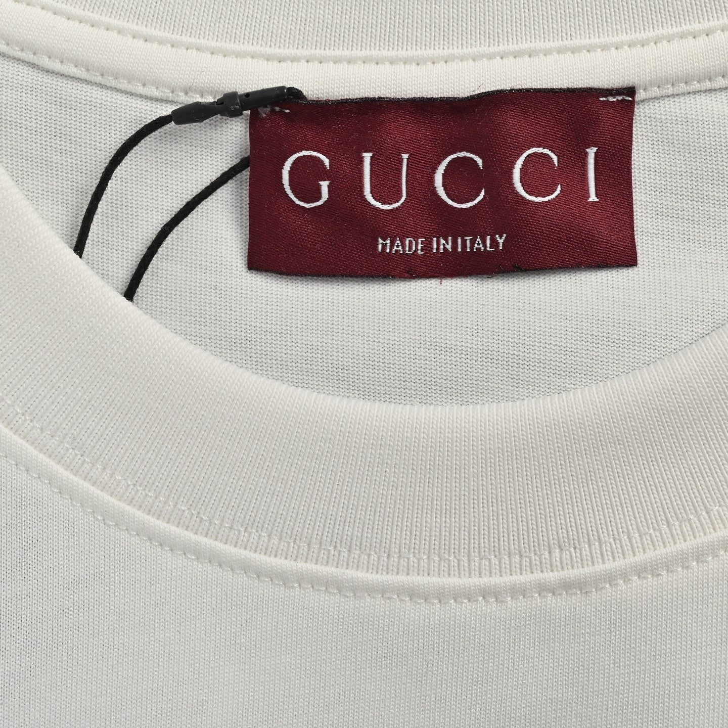 White and Black T-shirt