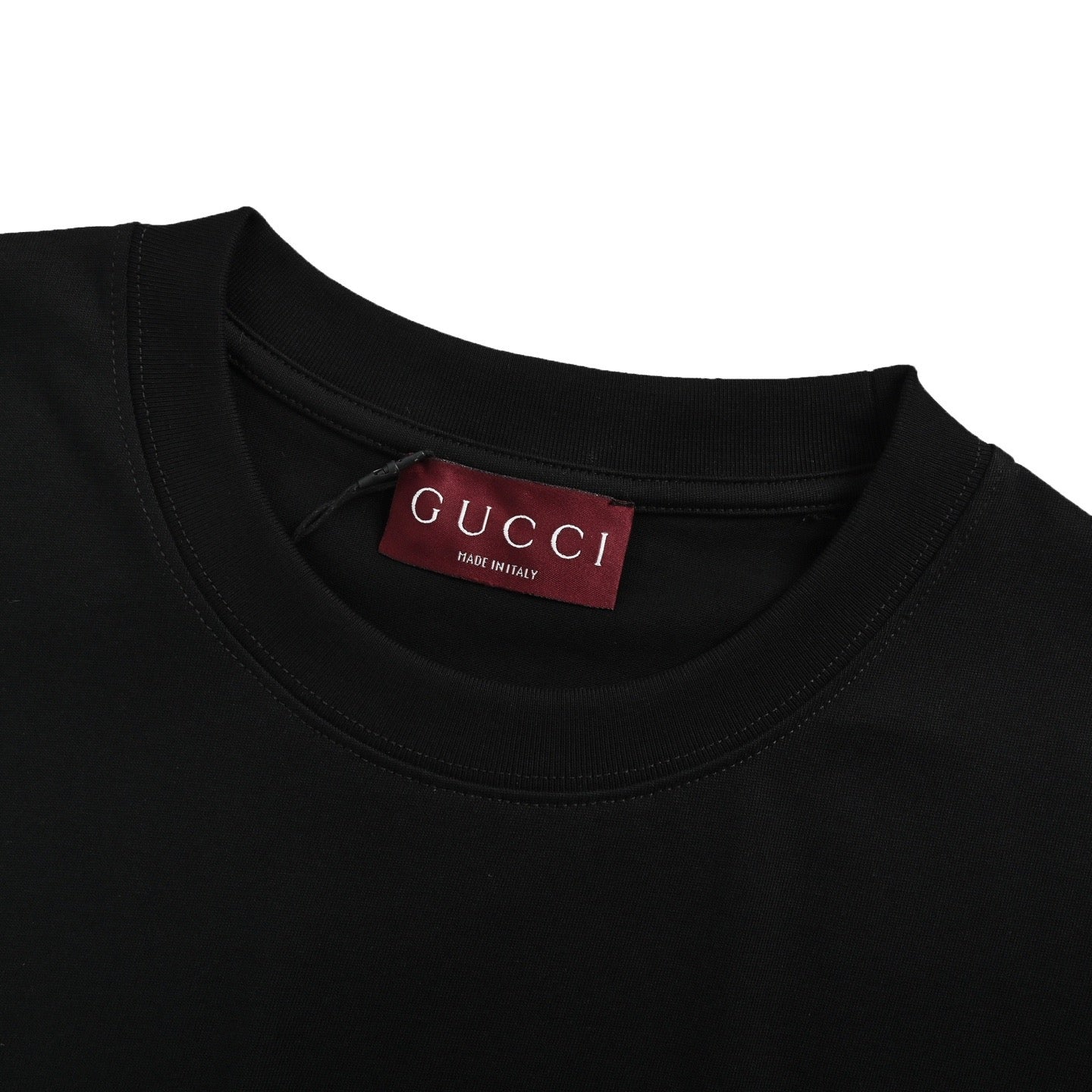 White and Black T-shirt