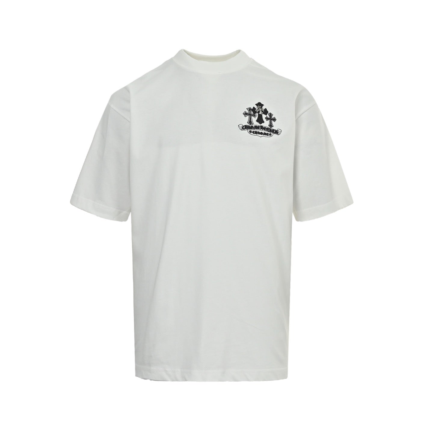 White and Black T-shirt