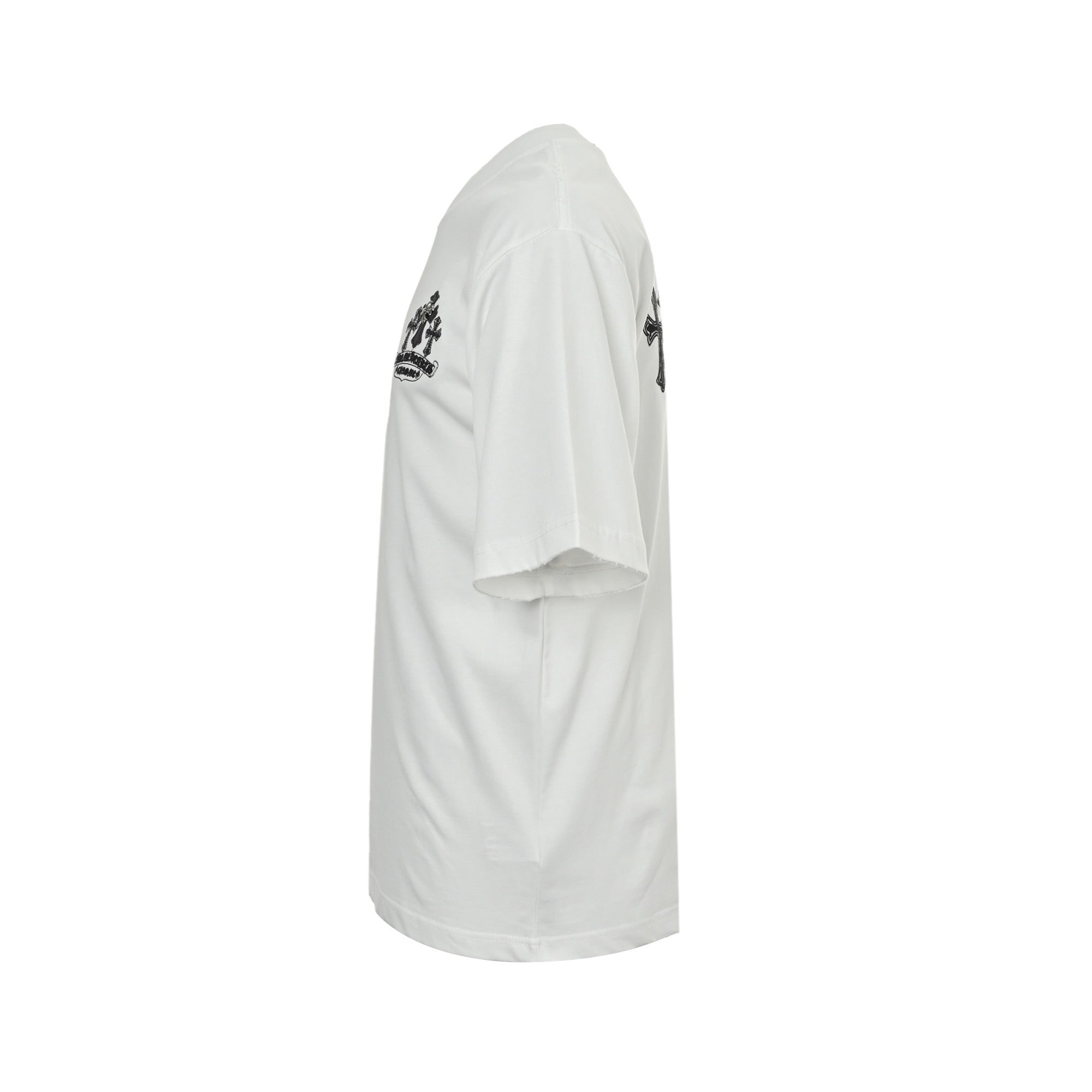 White and Black T-shirt