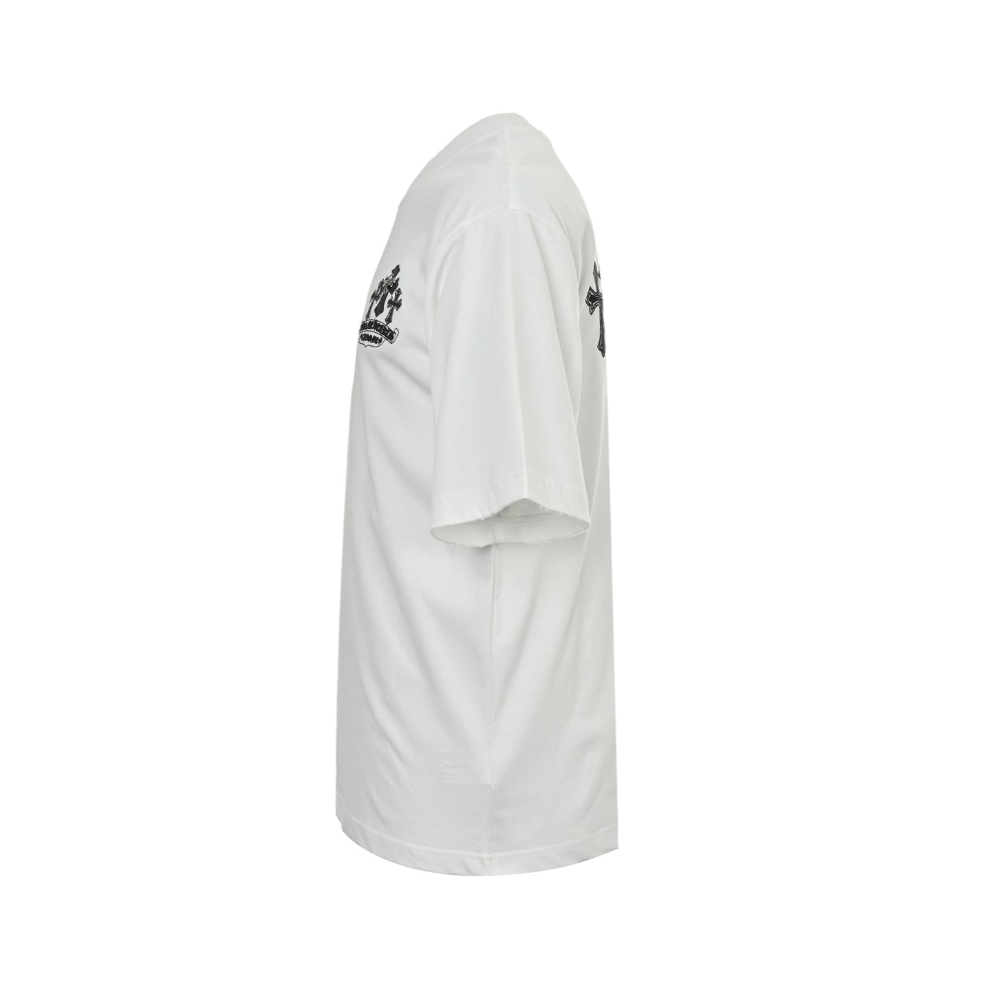 White and Black T-shirt
