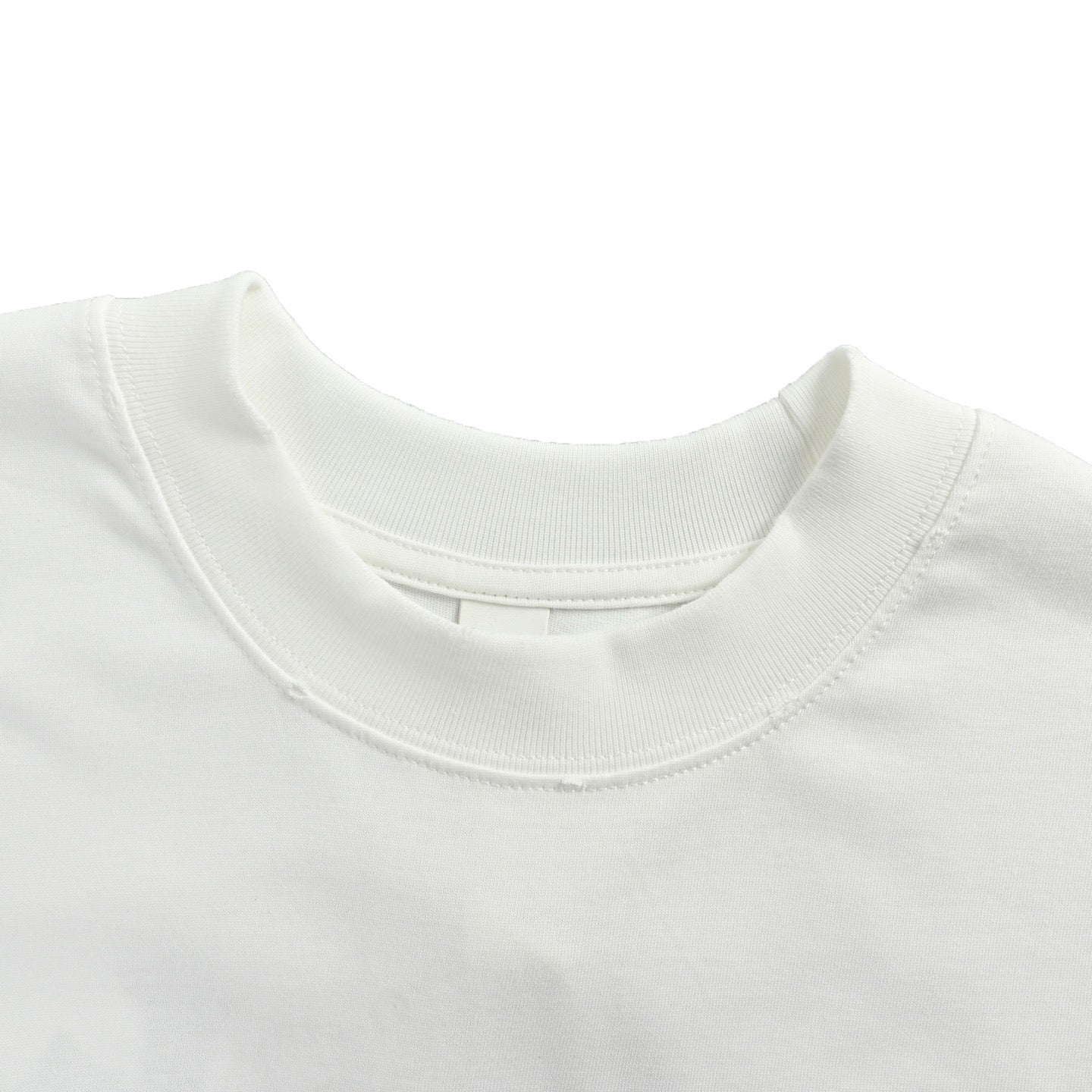 White and Black T-shirt