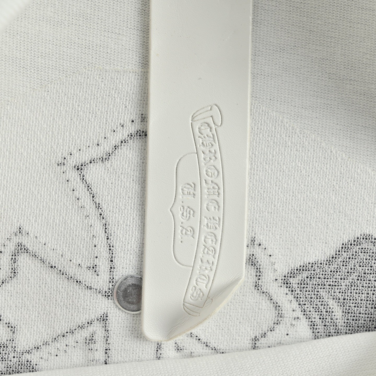 White and Black T-shirt