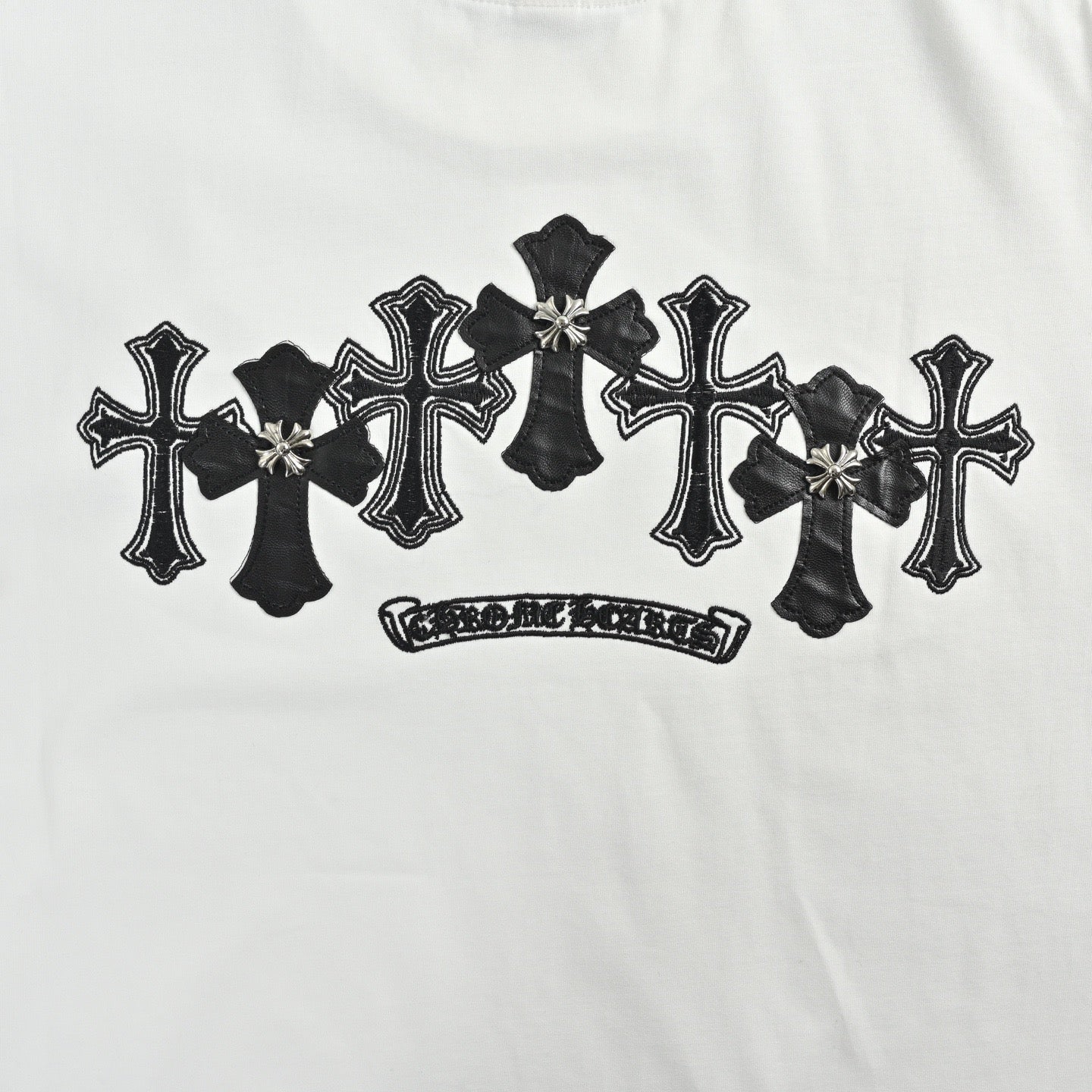 White and Black T-shirt