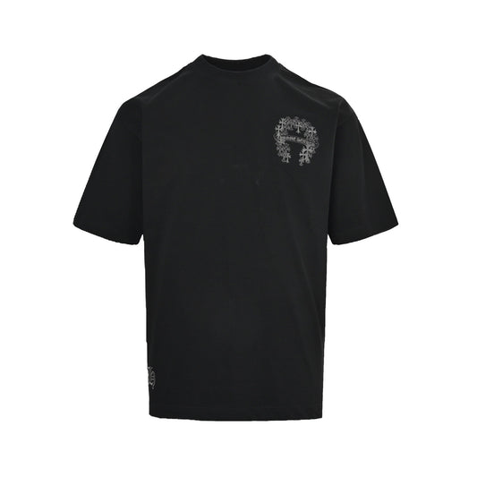 White and Black T-shirt