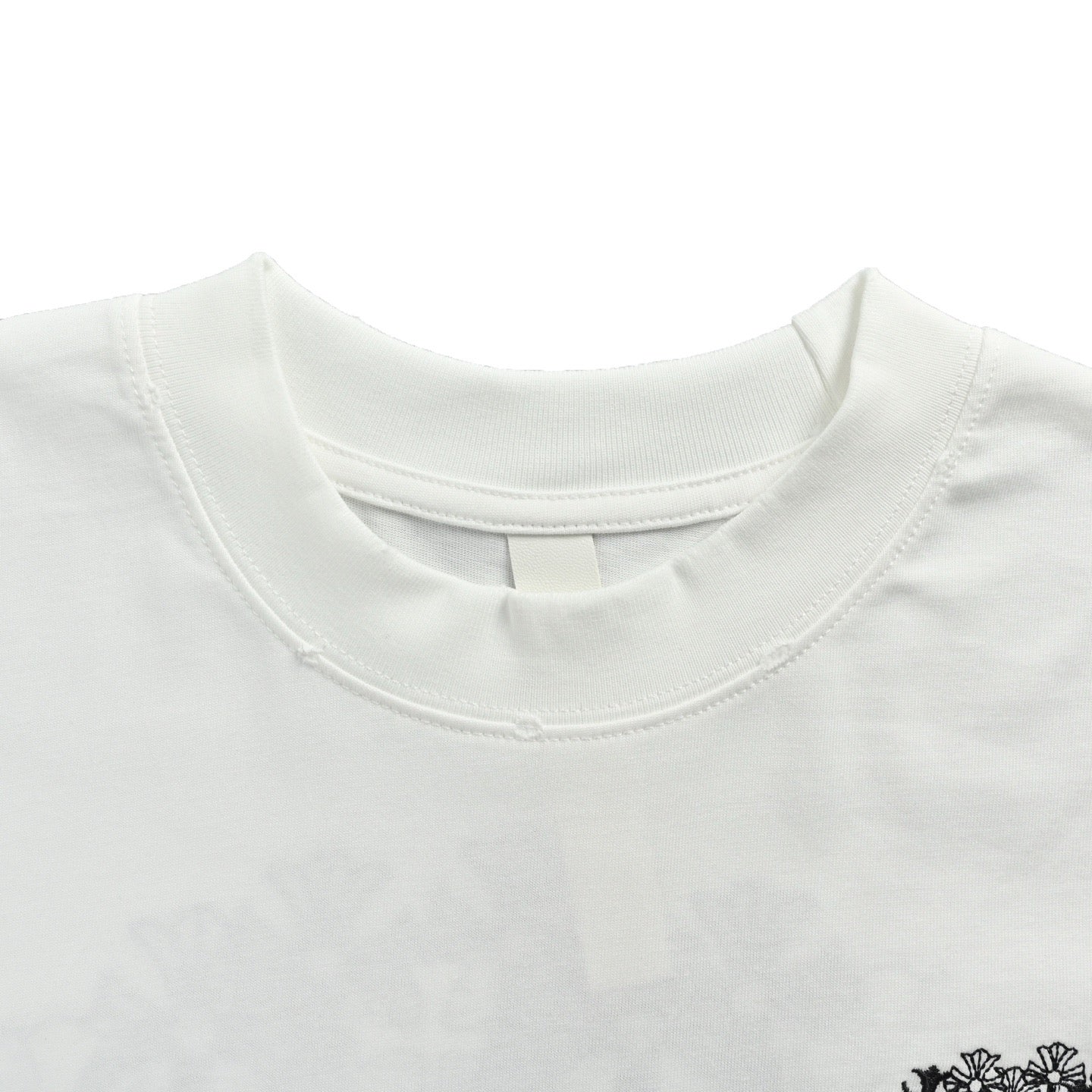 White and Black T-shirt