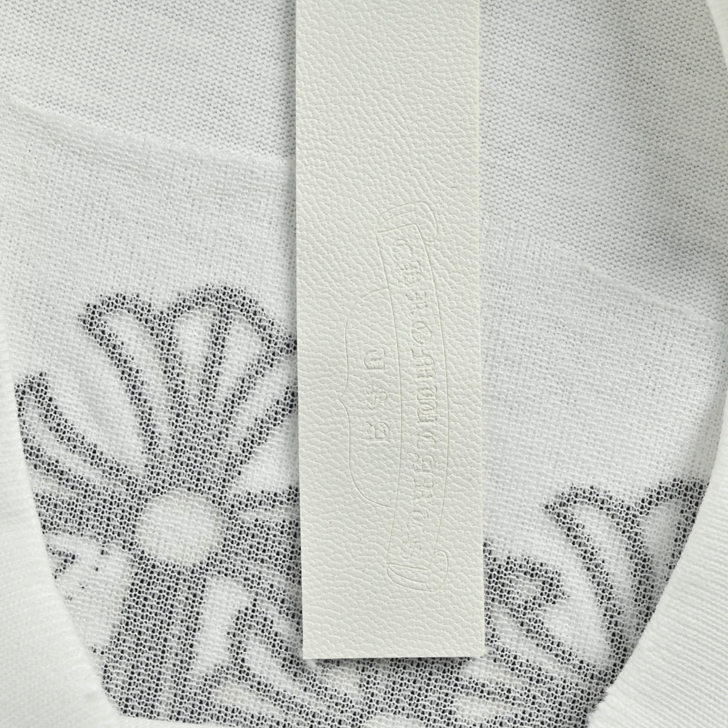 White and Black T-shirt
