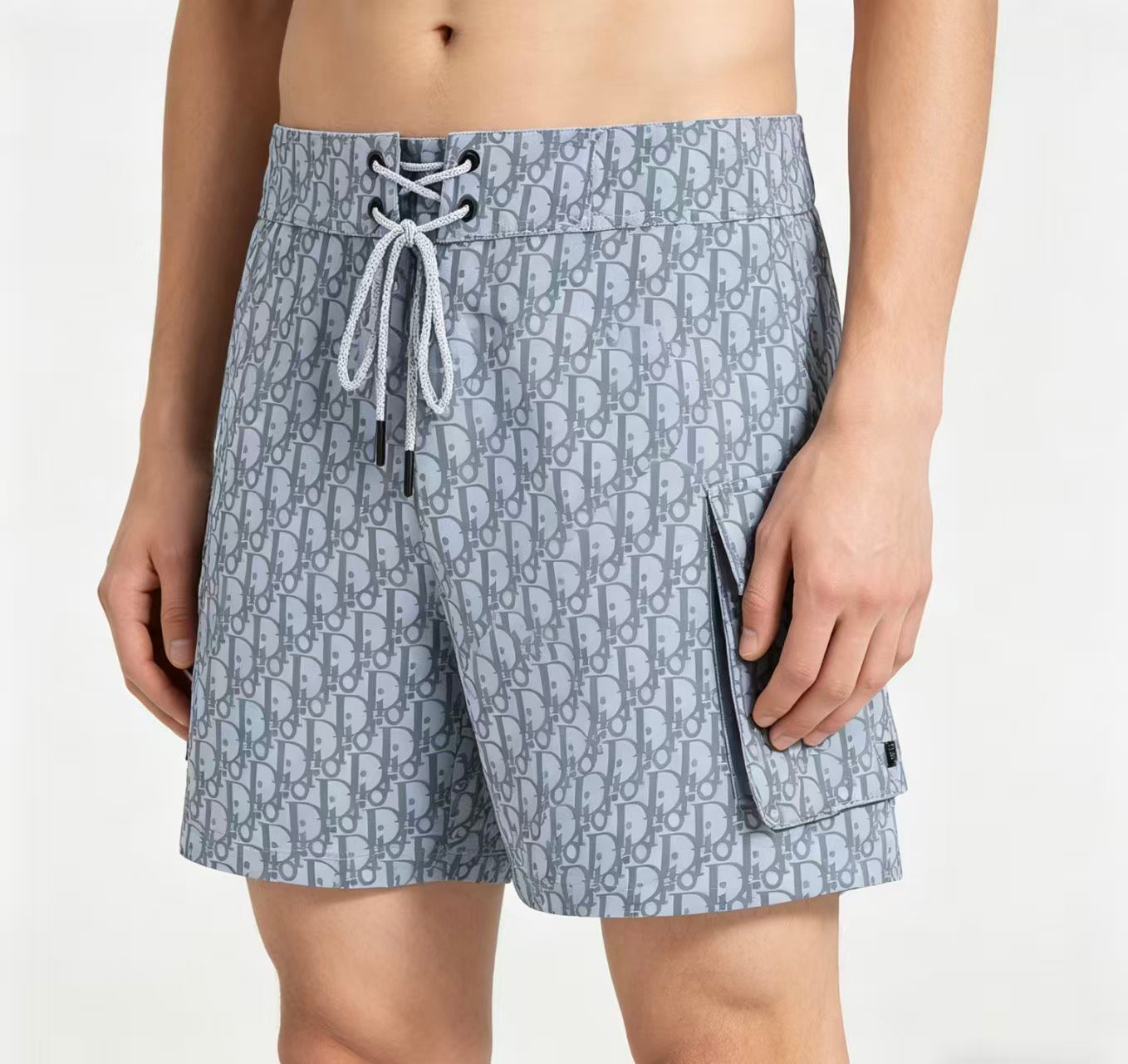 Blue and Green Short