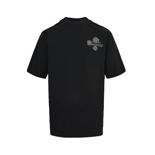 White and Black T-shirt