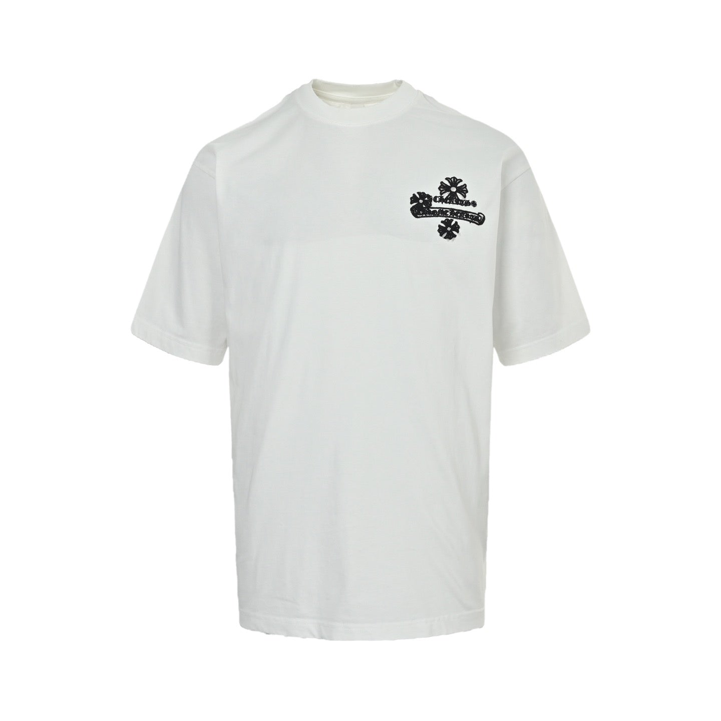 White and Black T-shirt