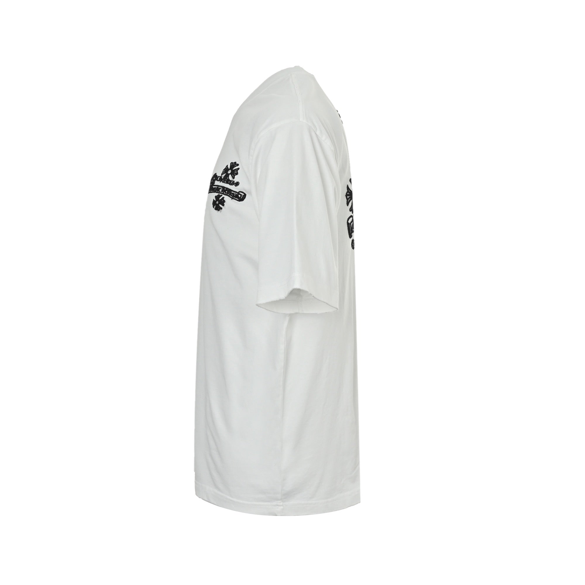 White and Black T-shirt