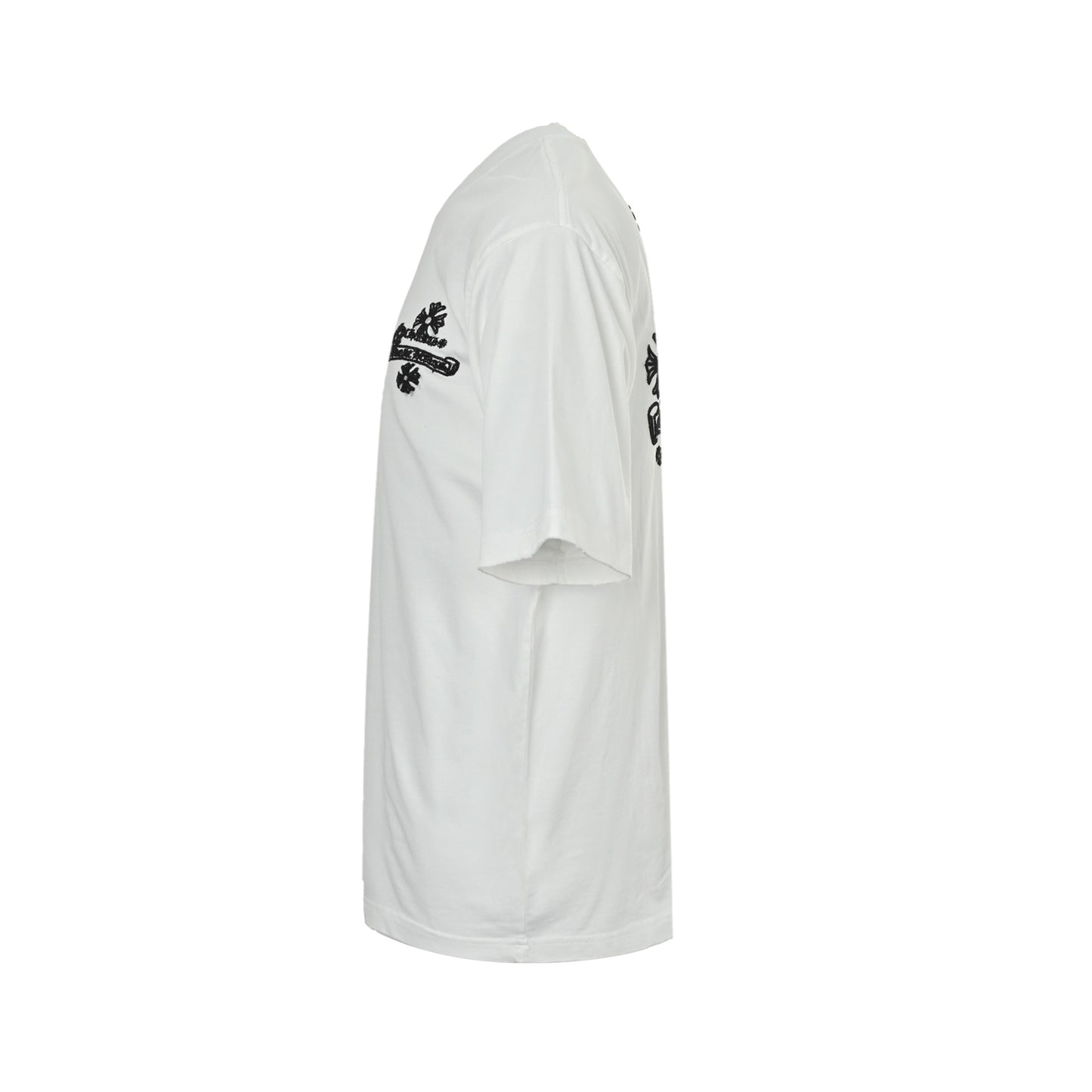 White and Black T-shirt