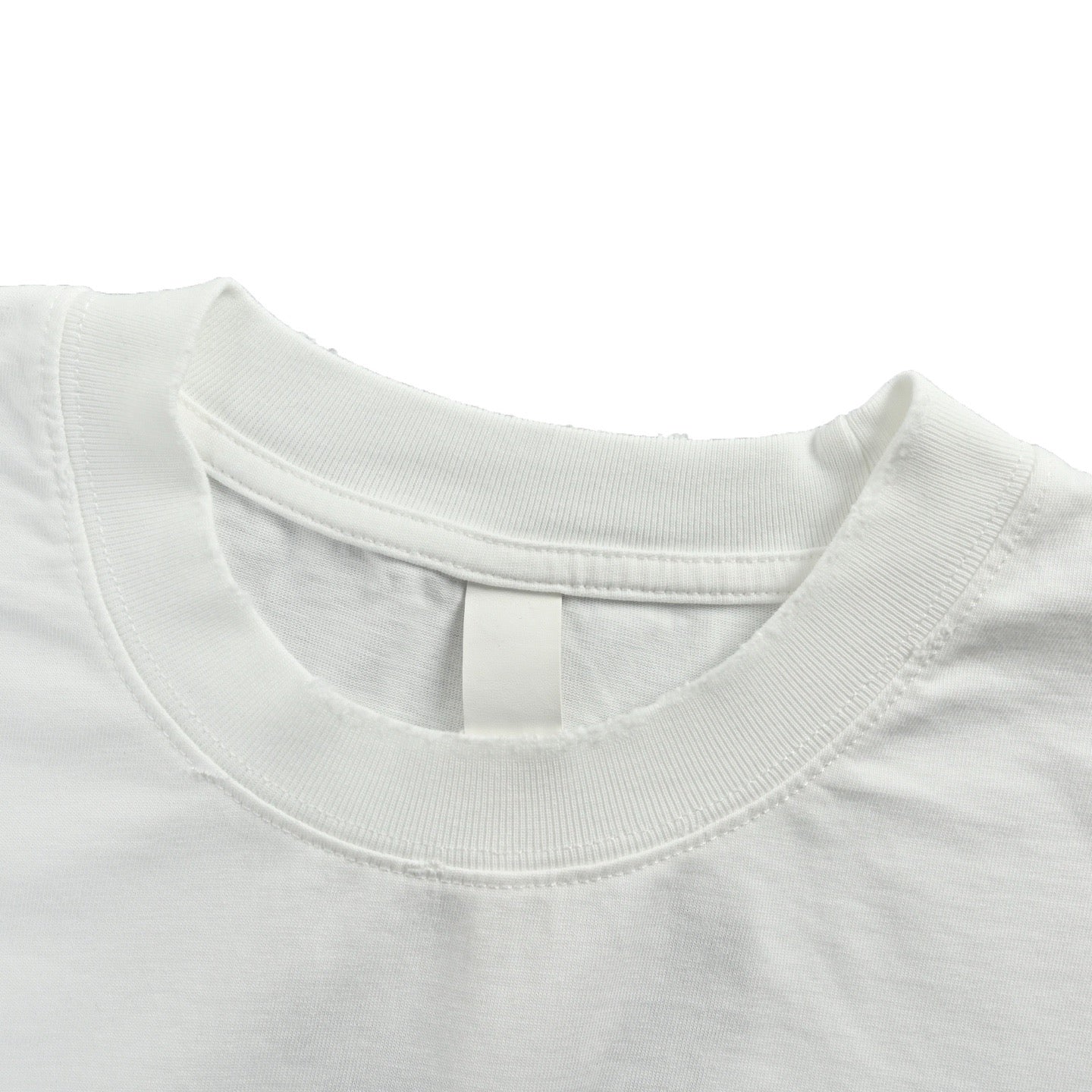 White and Black T-shirt