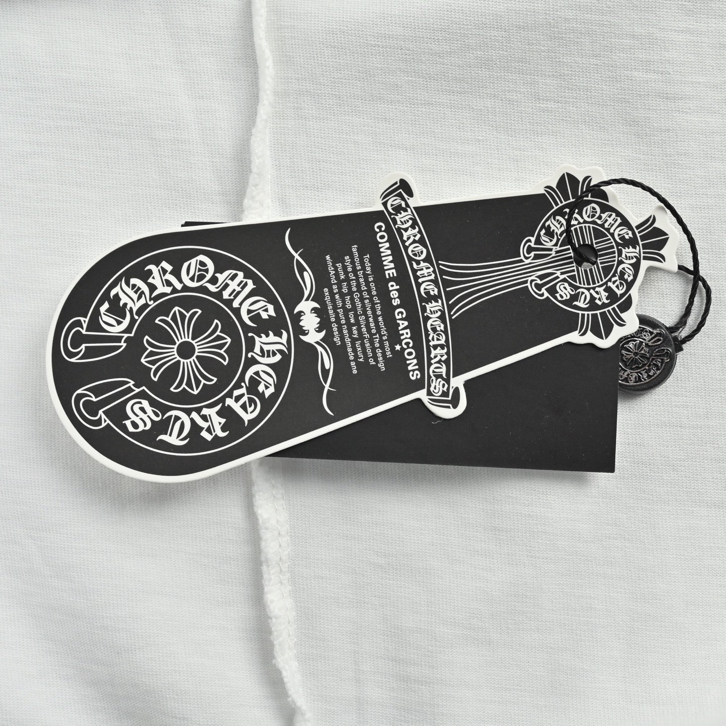 White and Black T-shirt