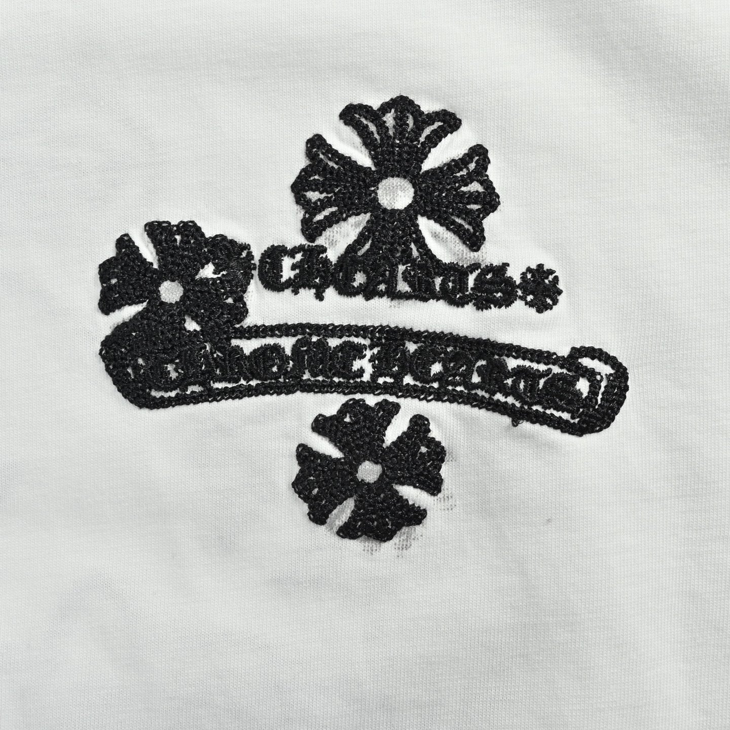 White and Black T-shirt