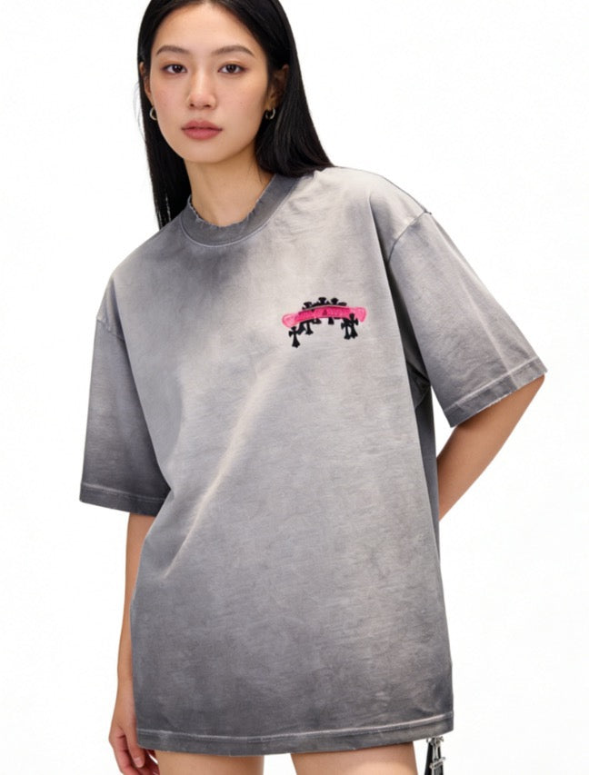 White and Grey T-shirt