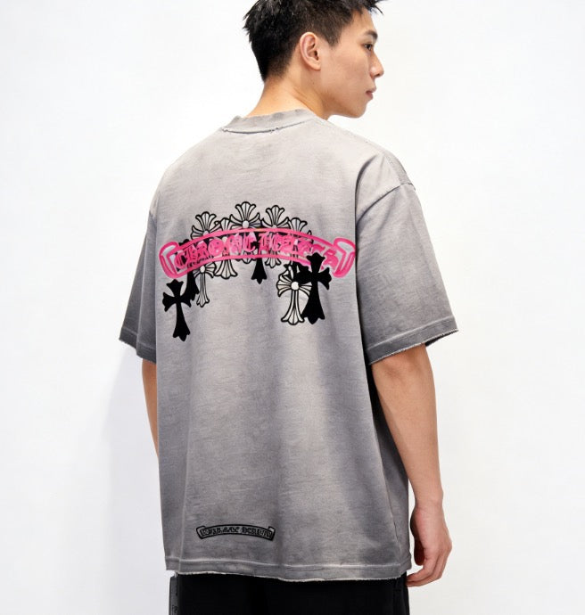 White and Grey T-shirt