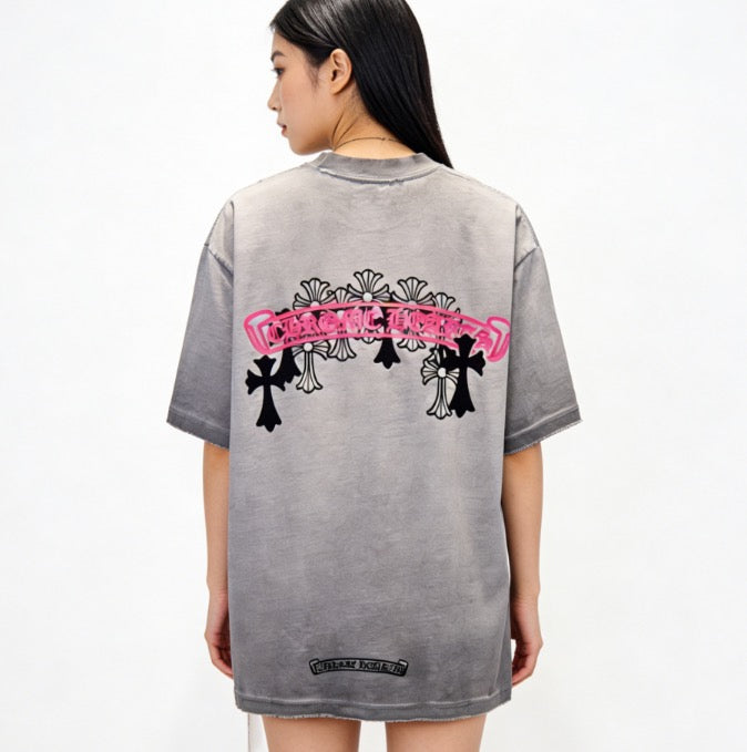 White and Grey T-shirt