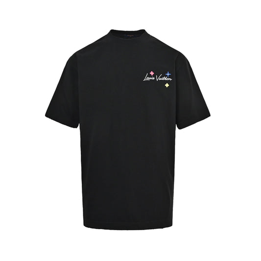 White and Black T-shirt