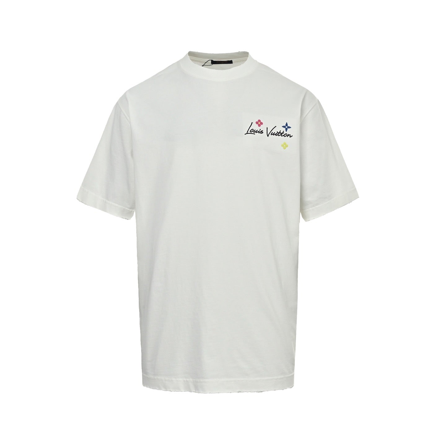 White and Black T-shirt