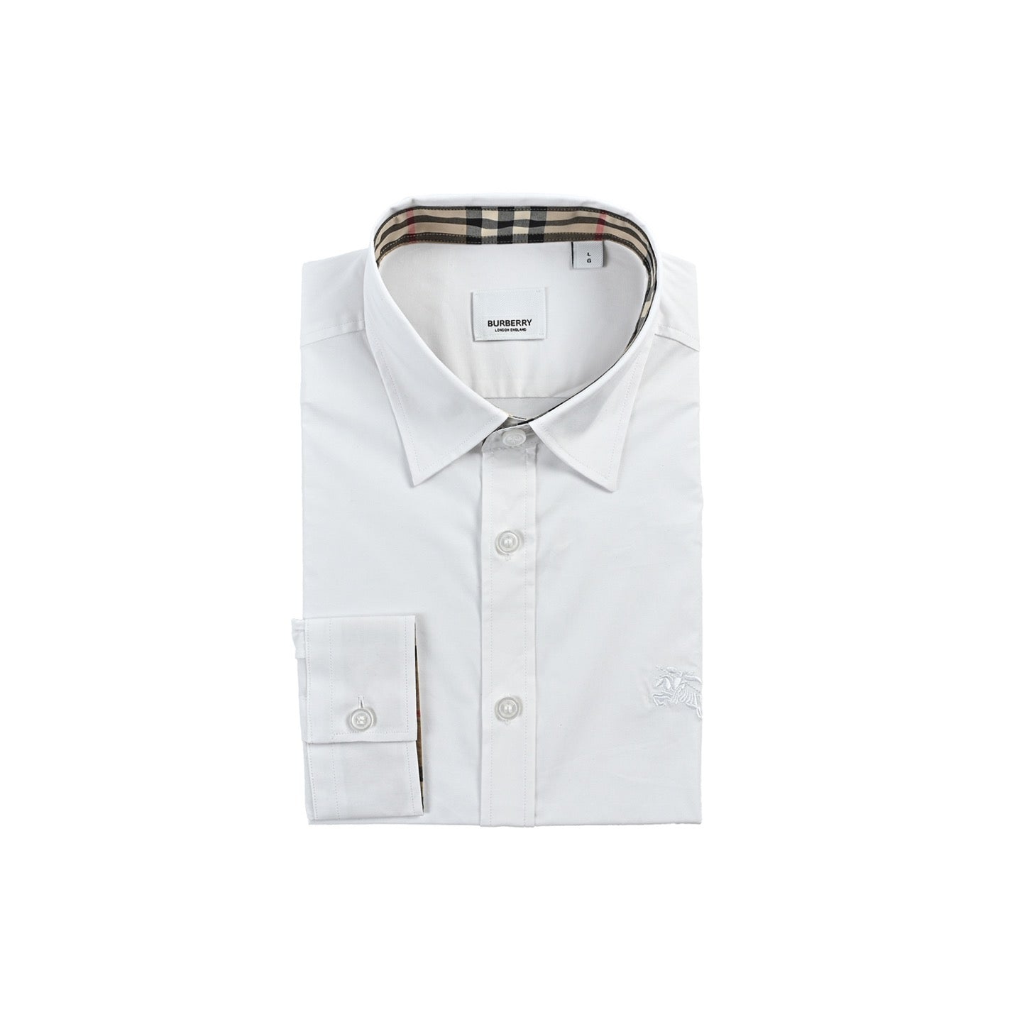 White and Black Shirt - FashionHype.xyz