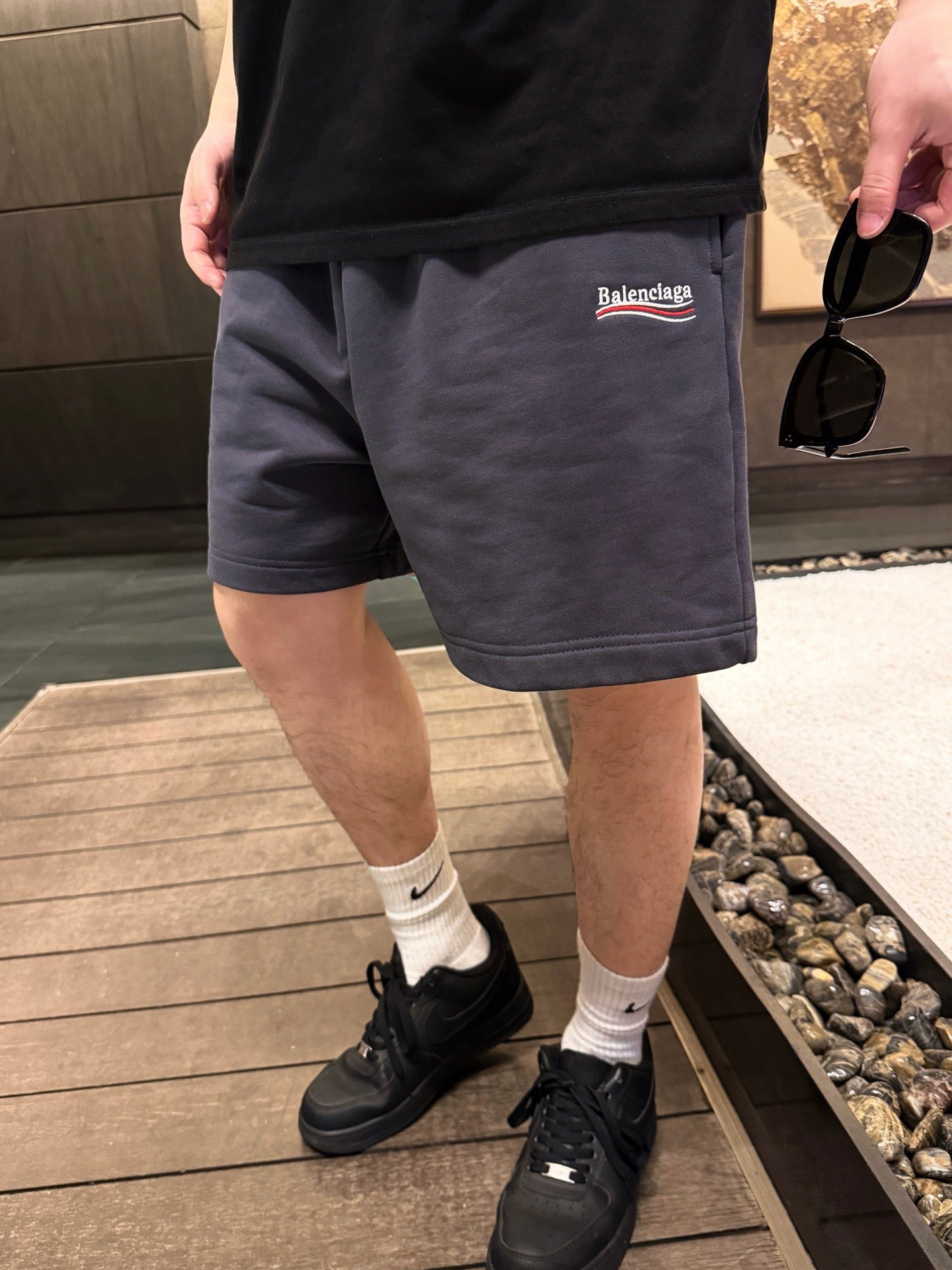 Black and Grey Short