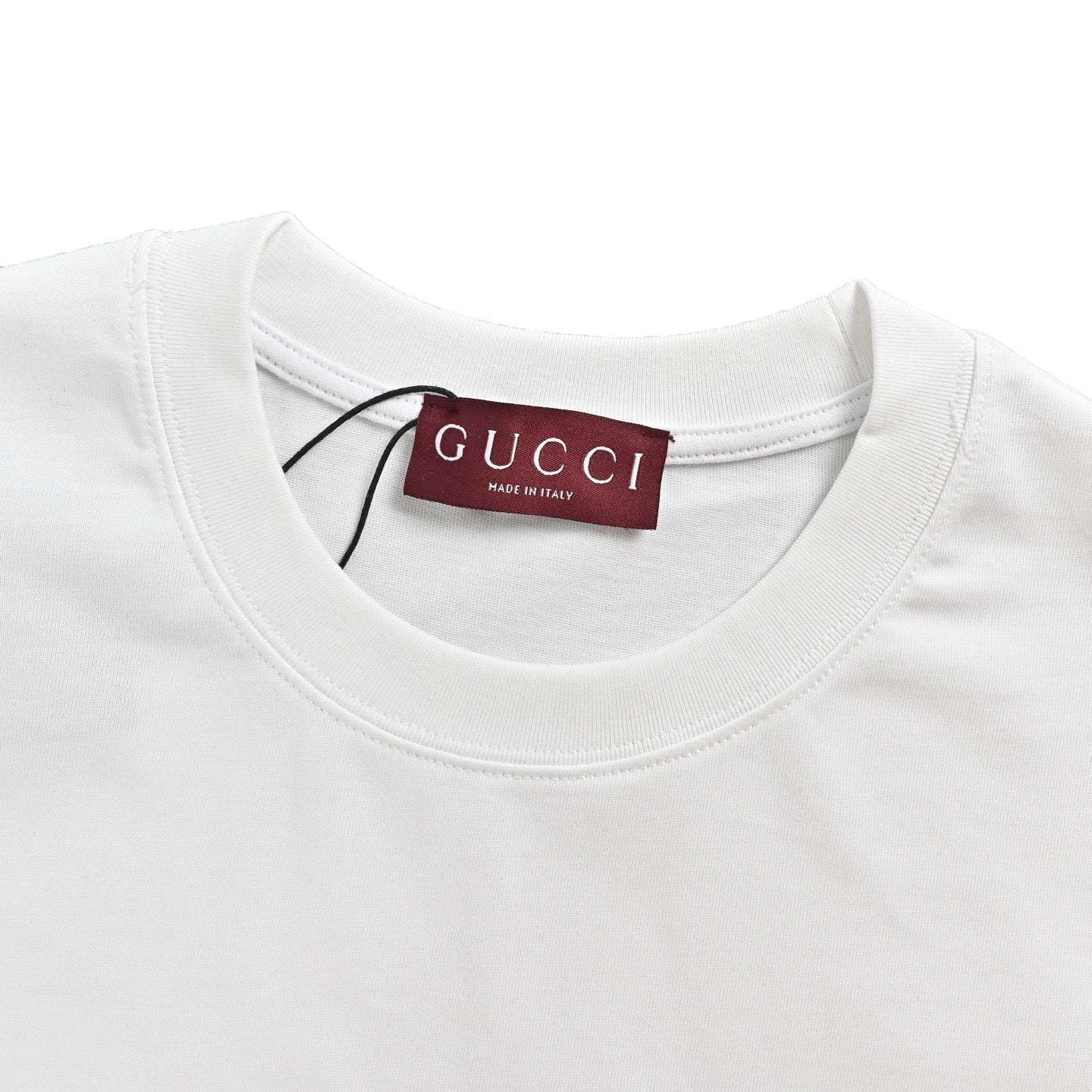 White and Black T-shirt