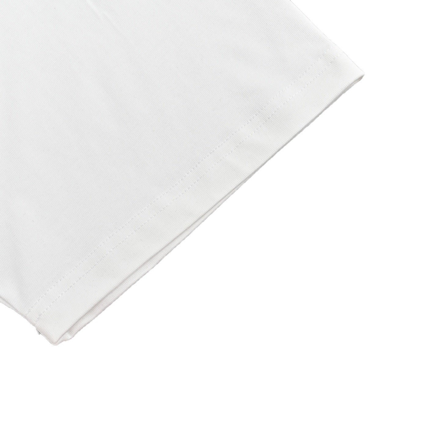 White and Black T-shirt