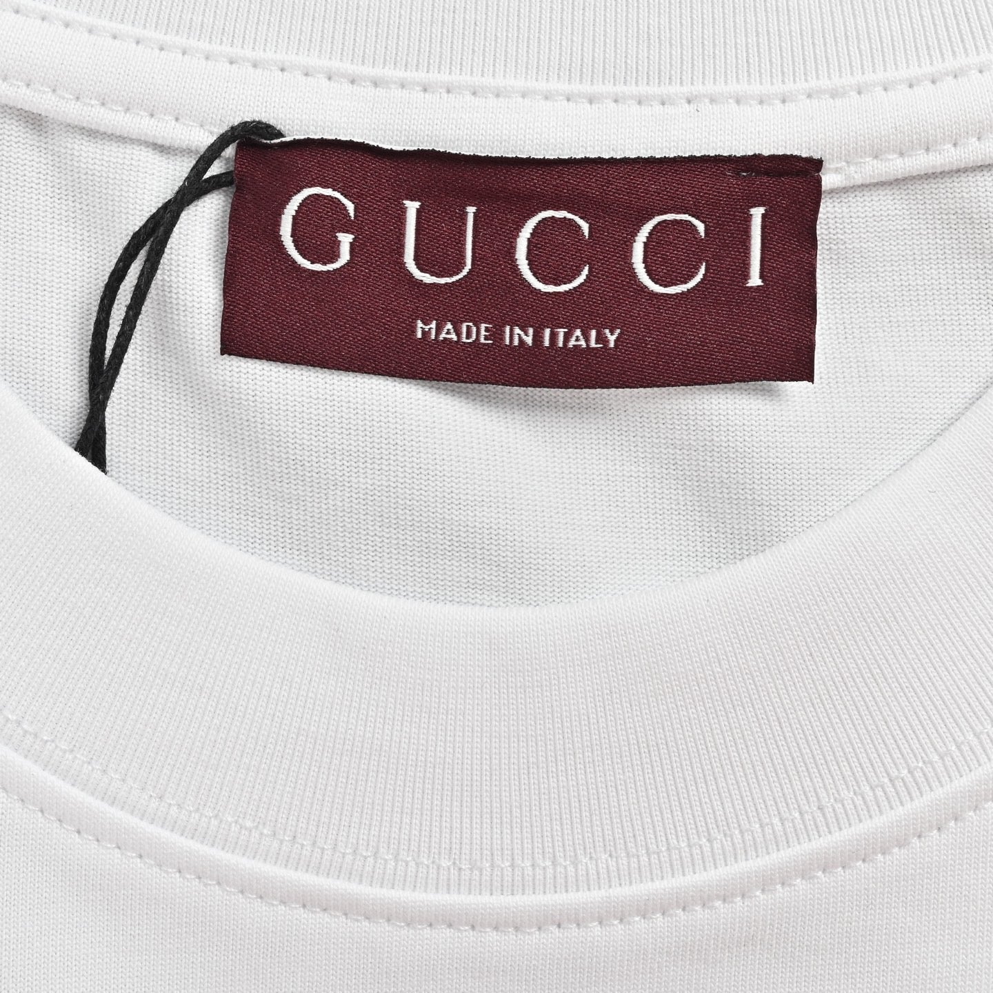 White and Black T-shirt