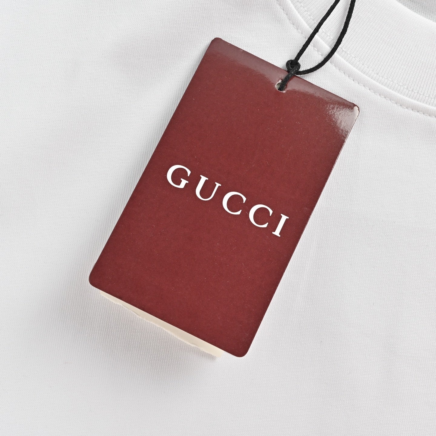 White and Black T-shirt