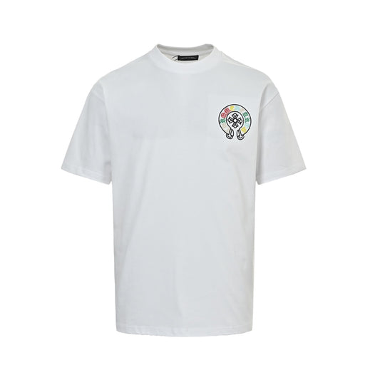 White and Black T-shirt