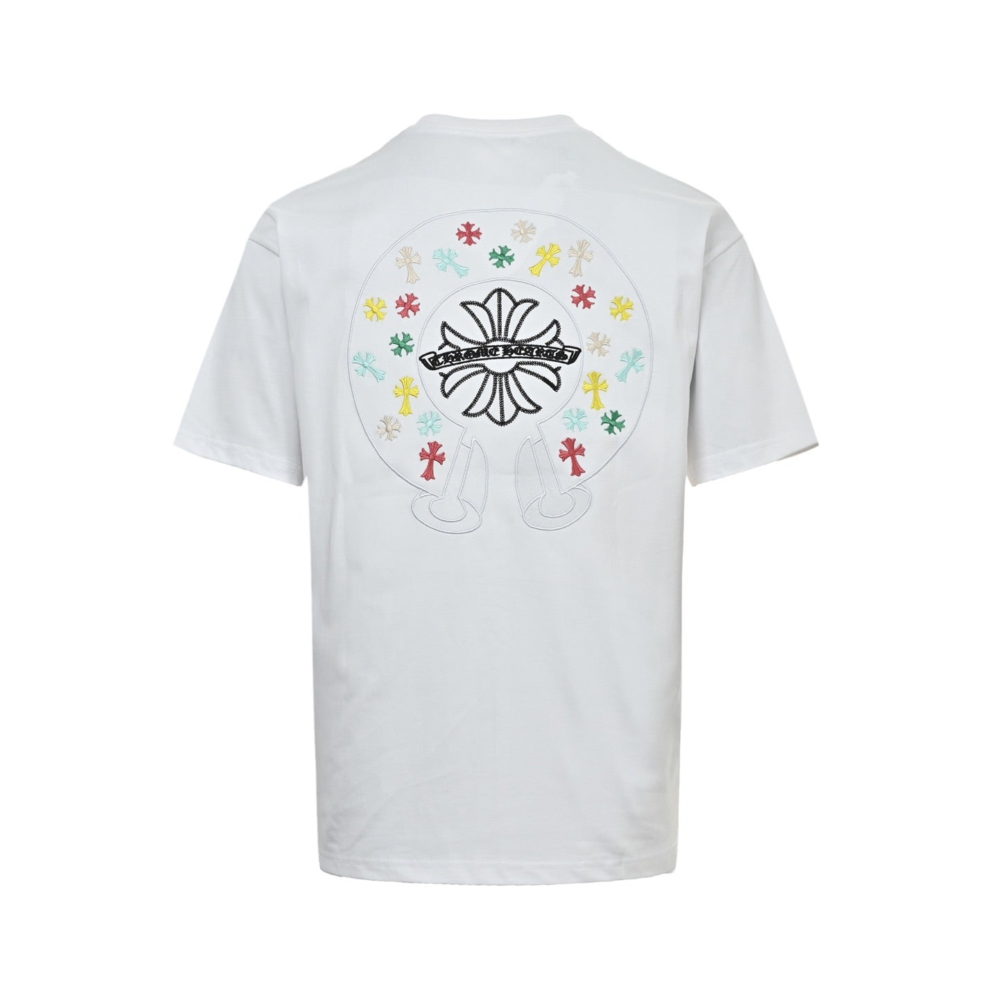 White and Black T-shirt