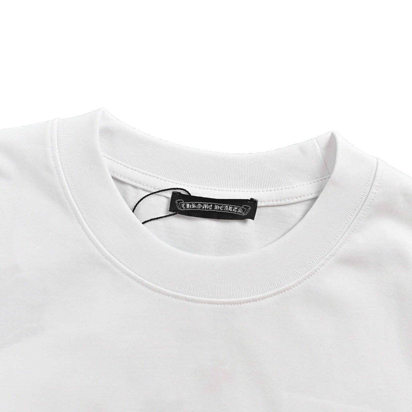 White and Black T-shirt