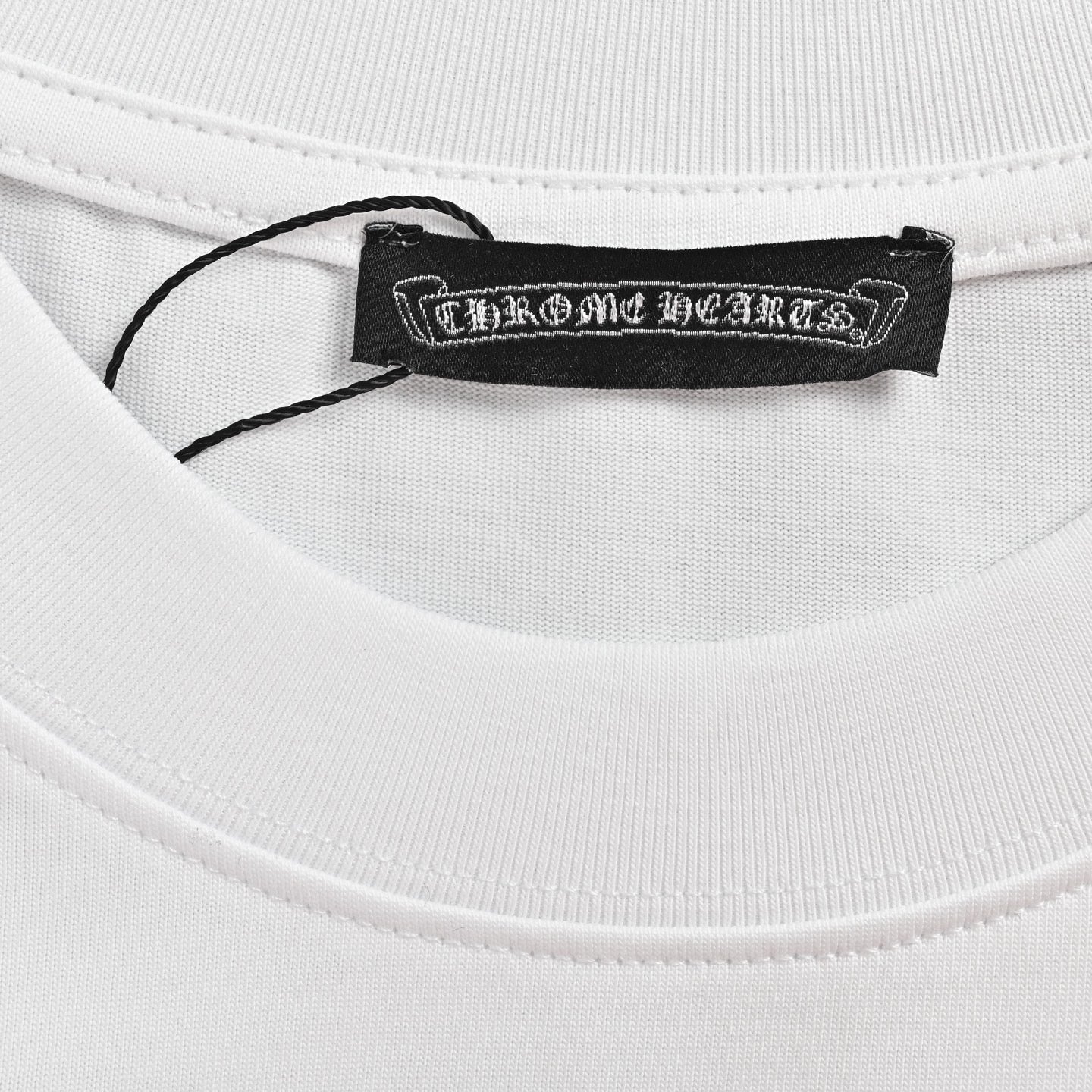 White and Black T-shirt