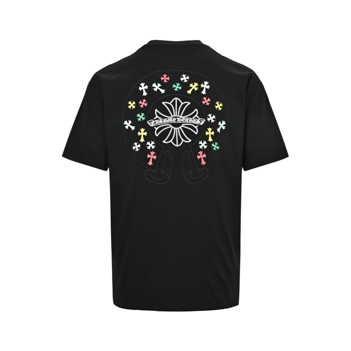 White and Black T-shirt