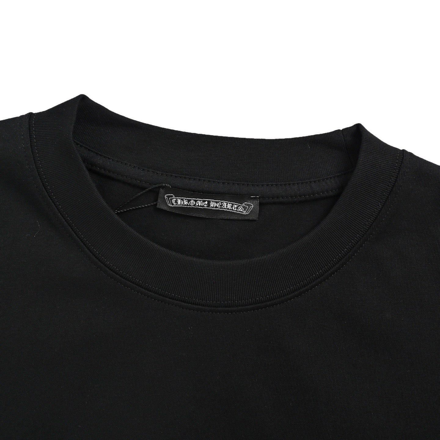 White and Black T-shirt